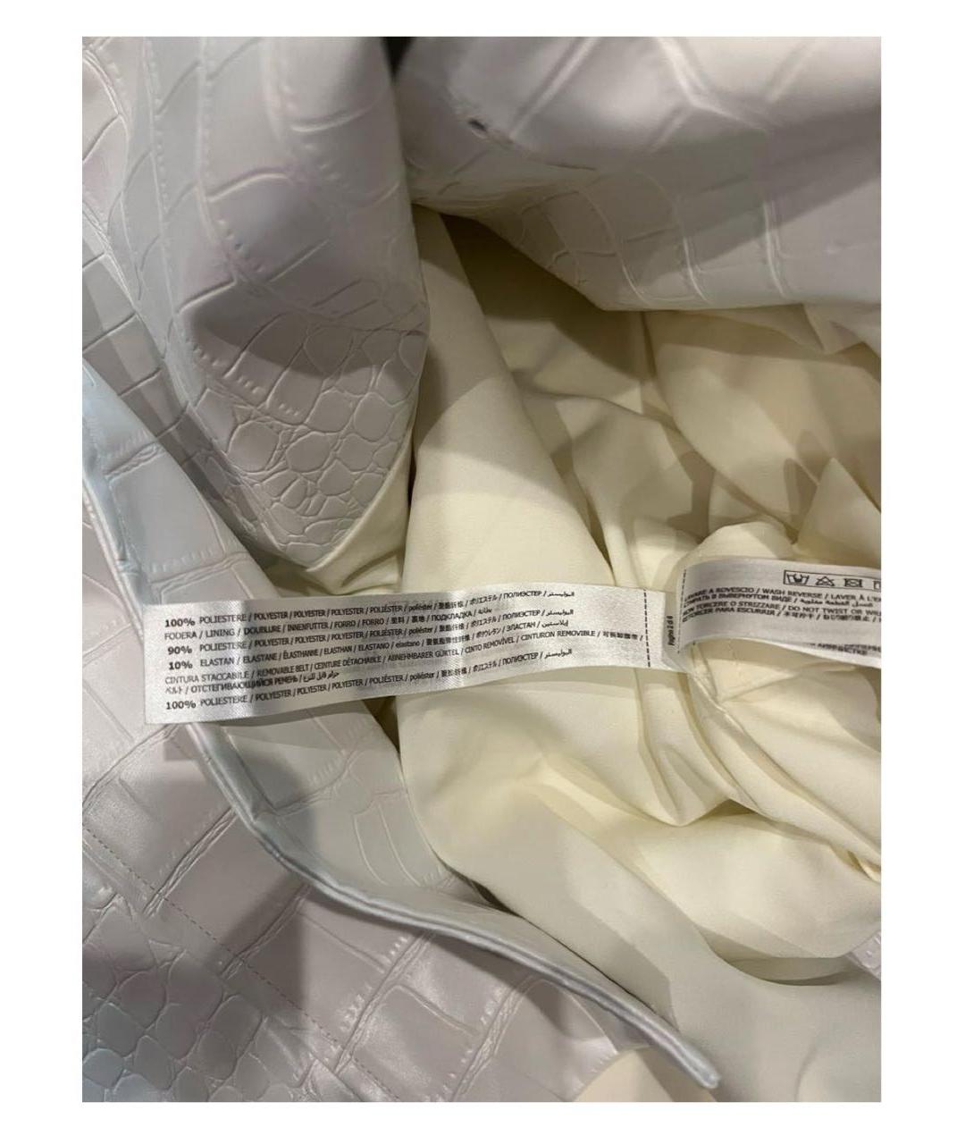 TWIN-SET Белый тренч/плащ, фото 6
