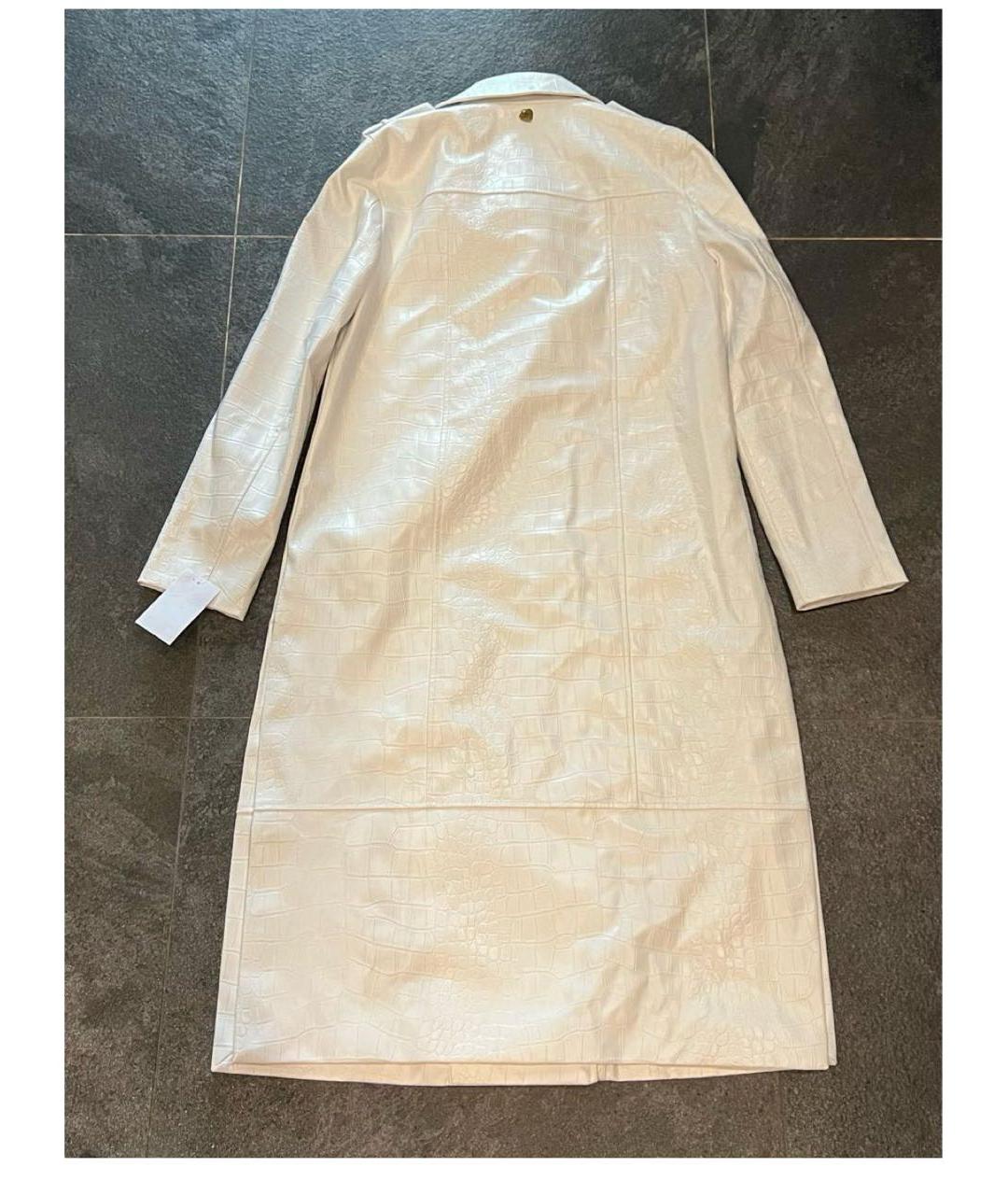 TWIN-SET Белый тренч/плащ, фото 3