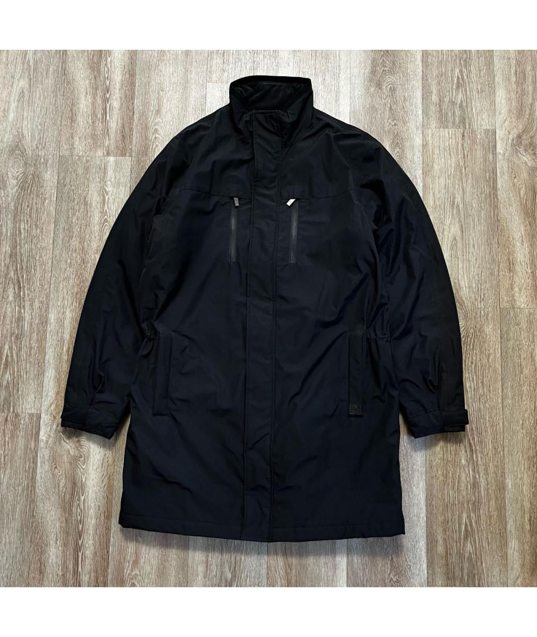 ZEGNA Черная полиэстеровая куртка, фото 9