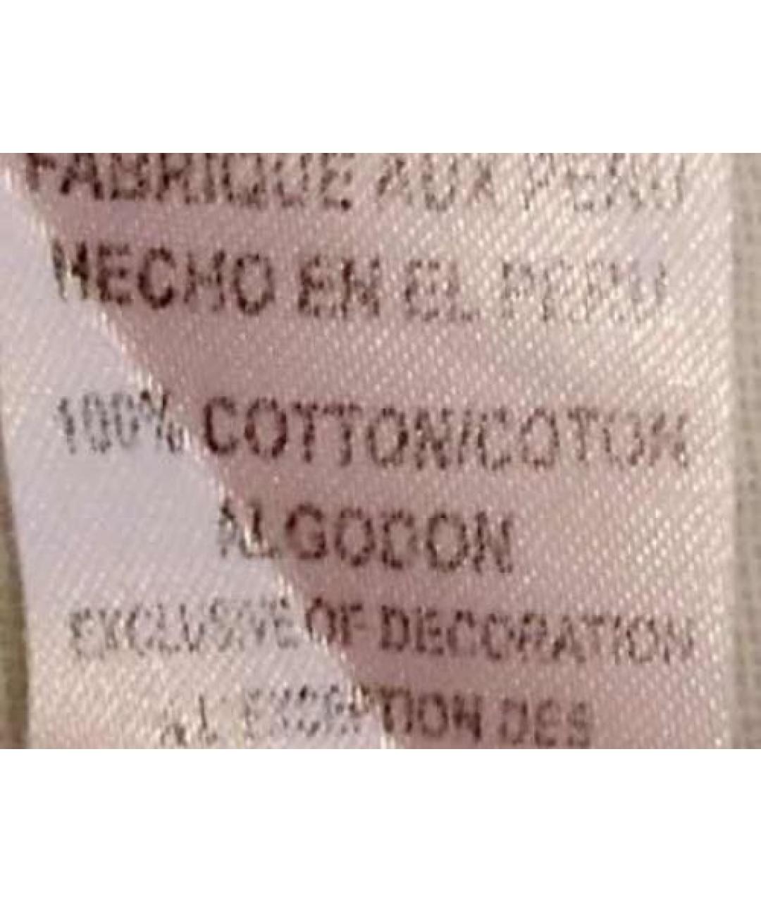 JUICY COUTURE Белая хлопковая футболка, фото 5