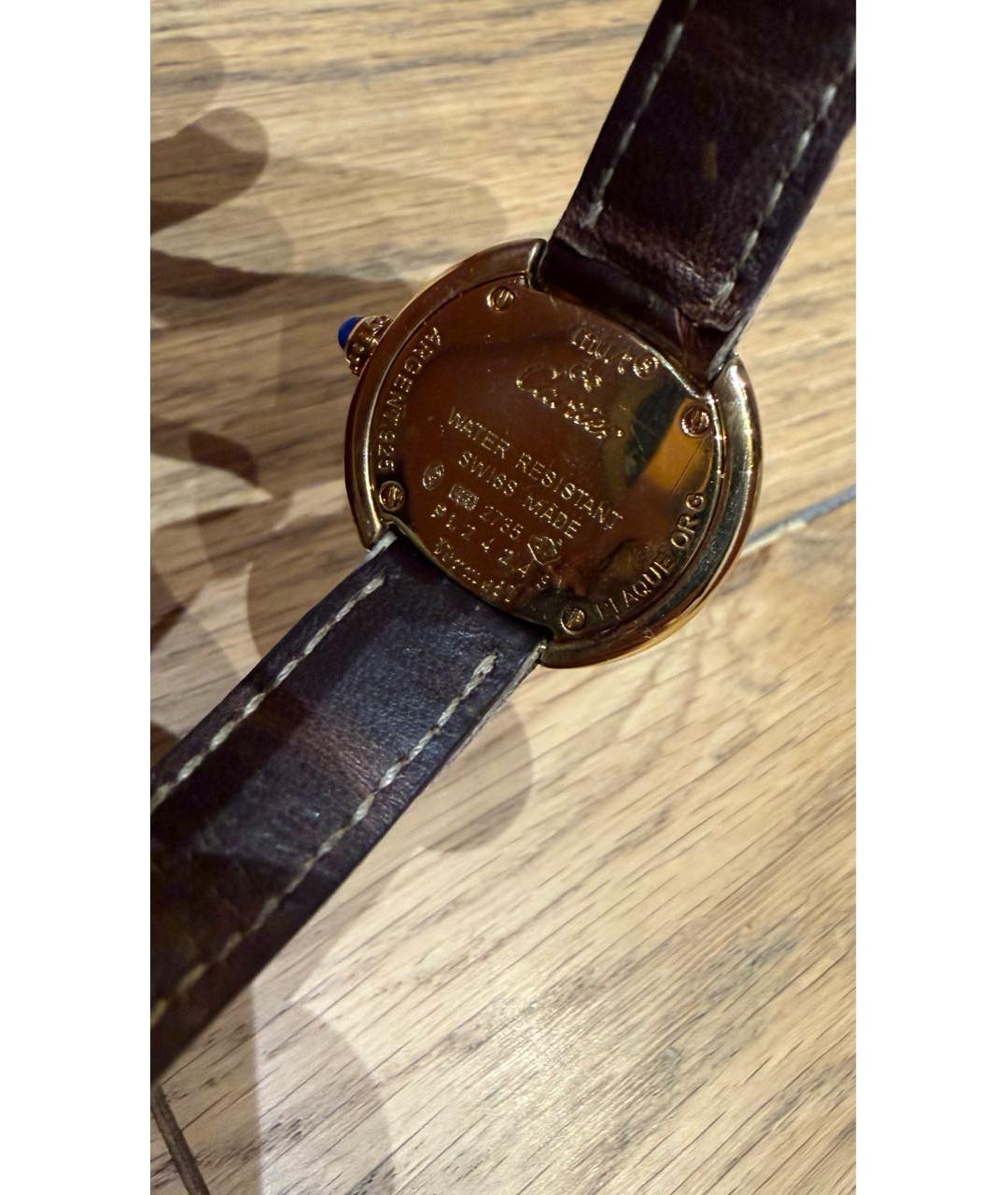 CARTIER Золотые часы из желтого золота, фото 7