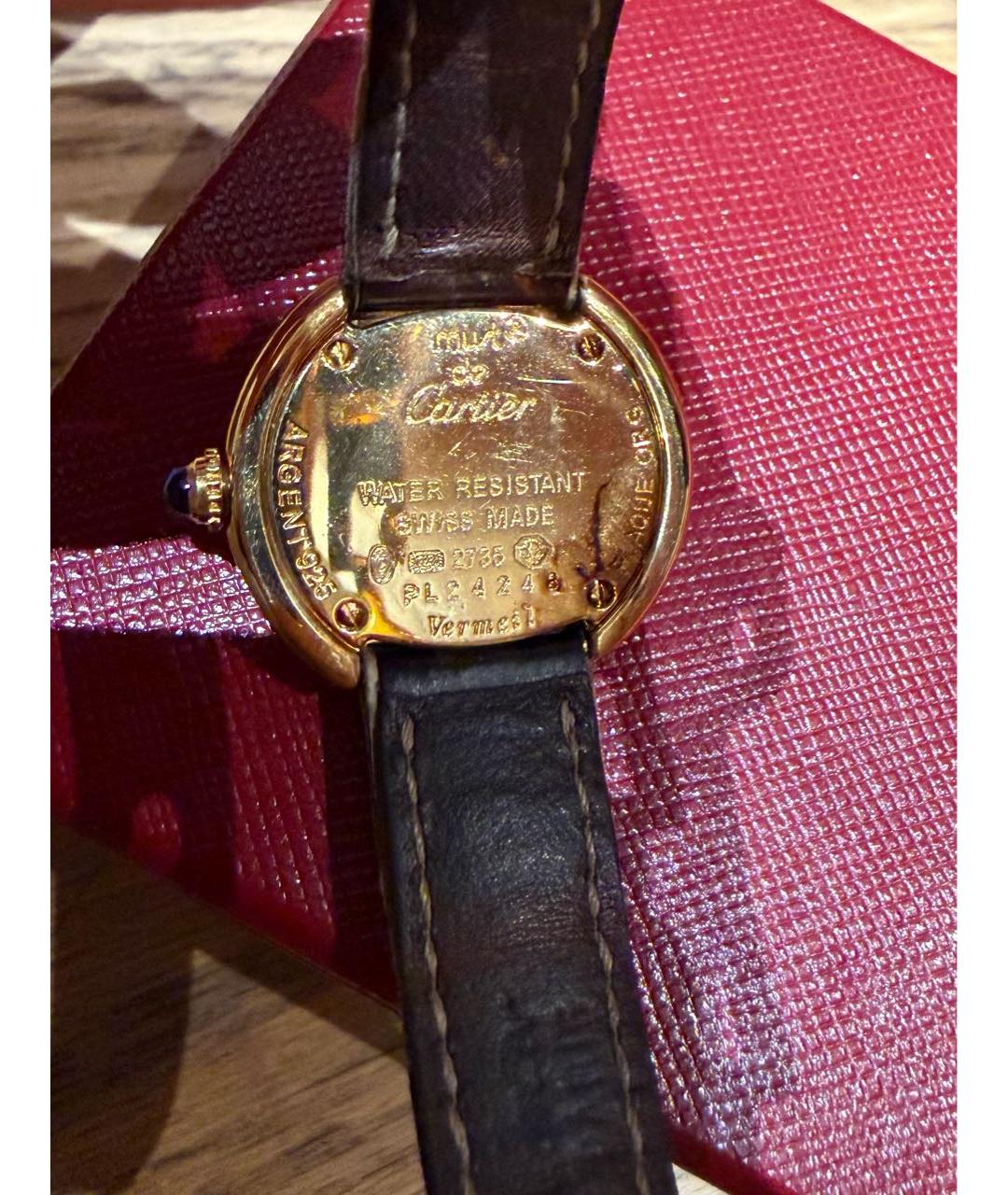 CARTIER Золотые часы из желтого золота, фото 2