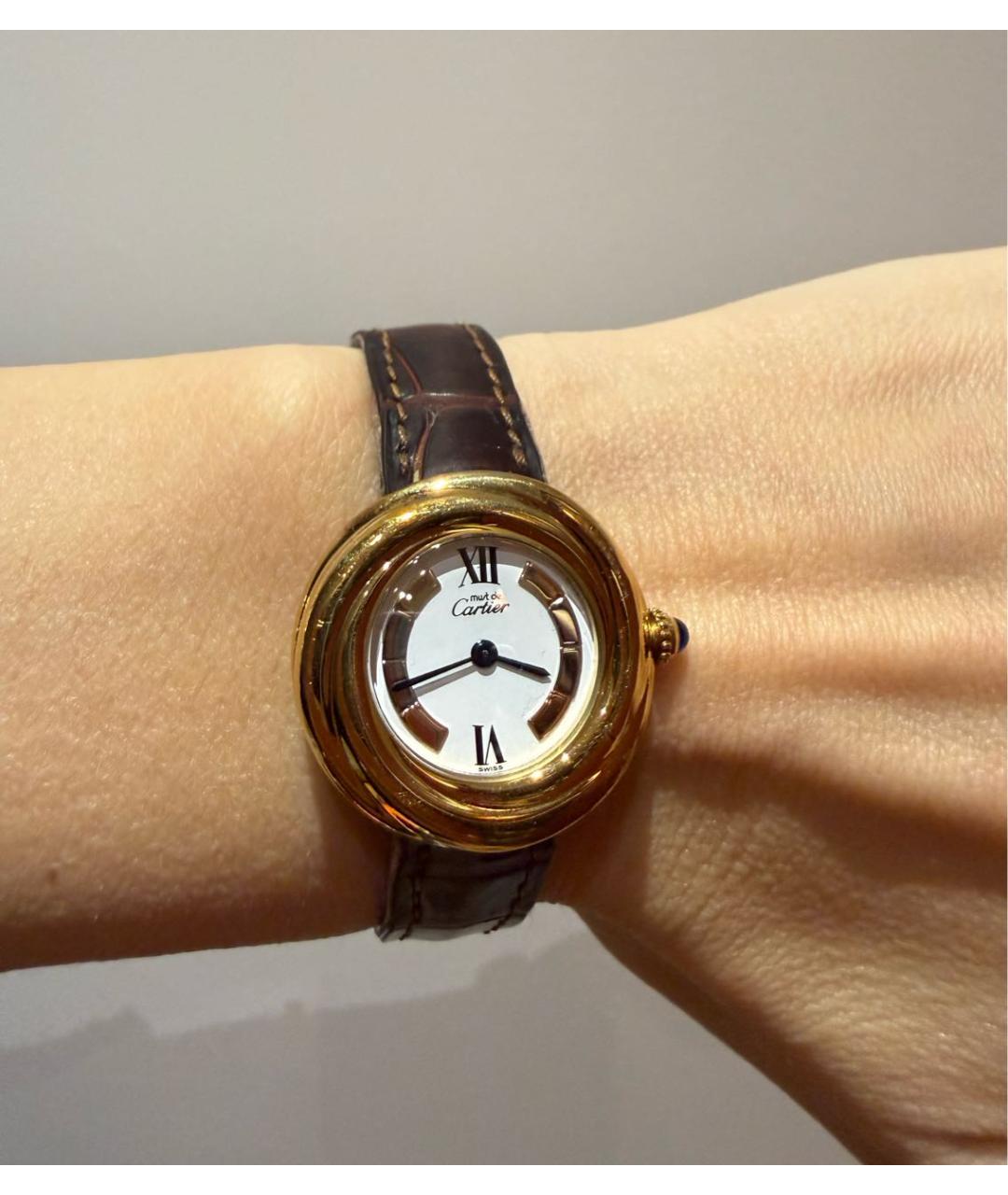 CARTIER Золотые часы из желтого золота, фото 5