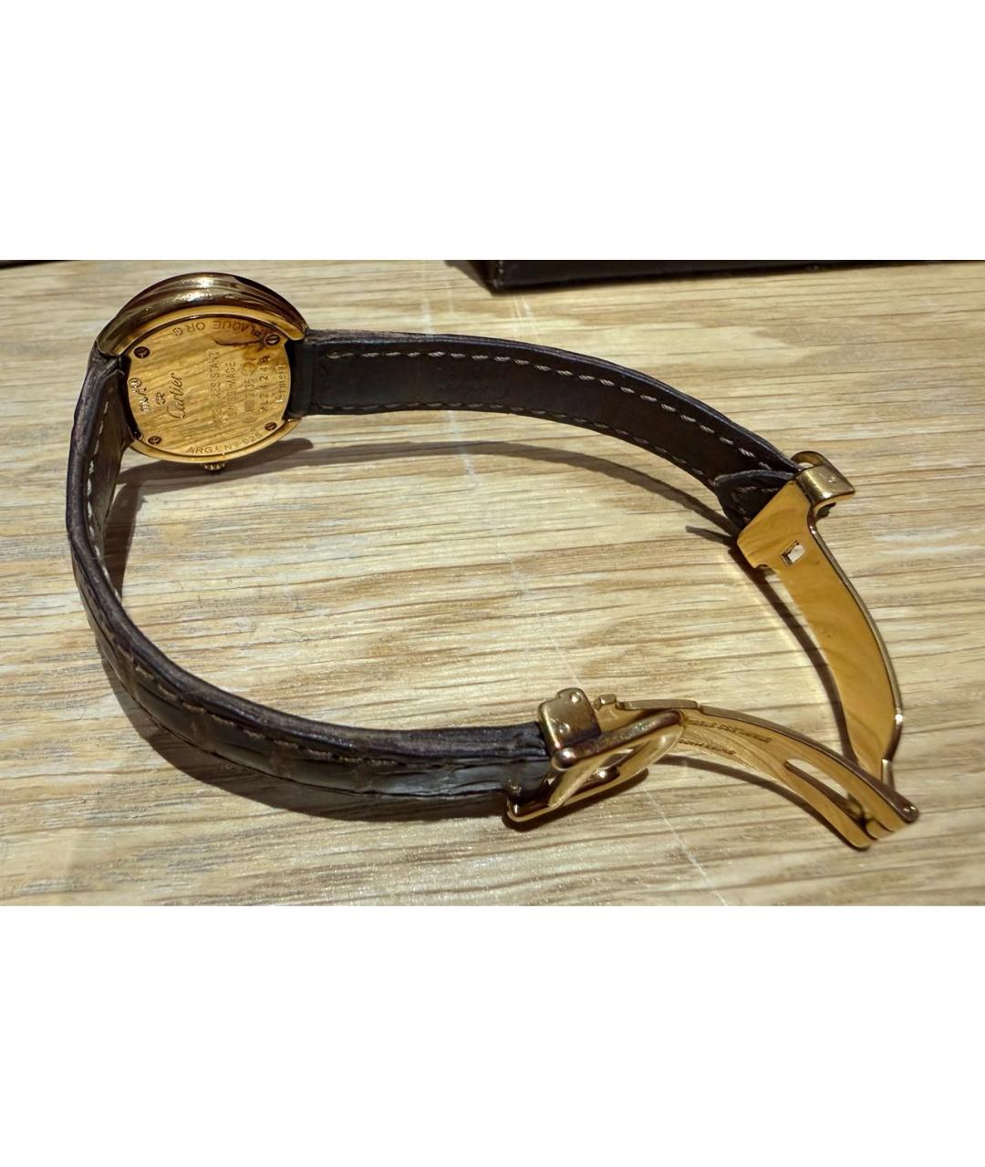 CARTIER Золотые часы из желтого золота, фото 3