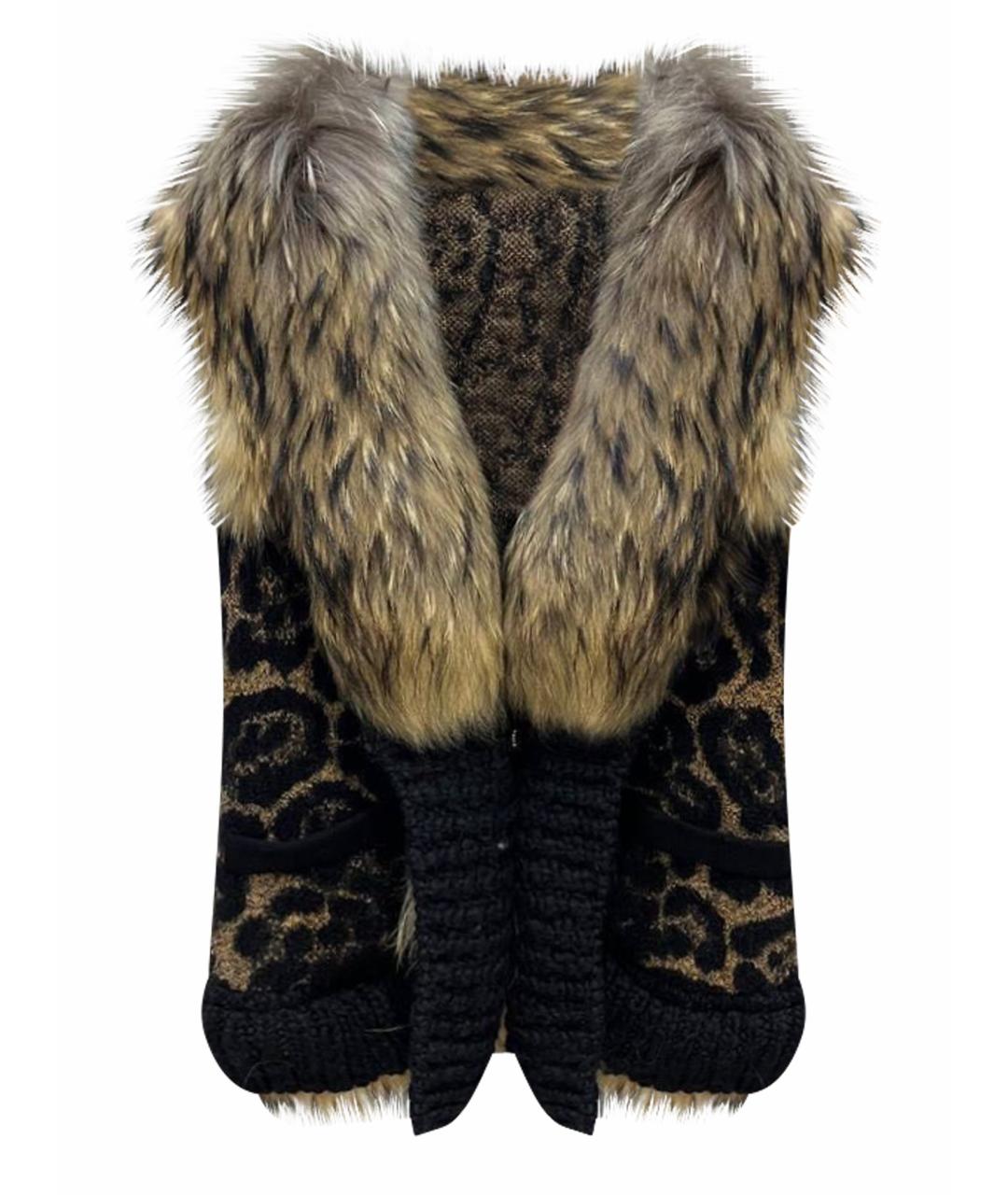 ROBERTO CAVALLI Мульти жилет, фото 1