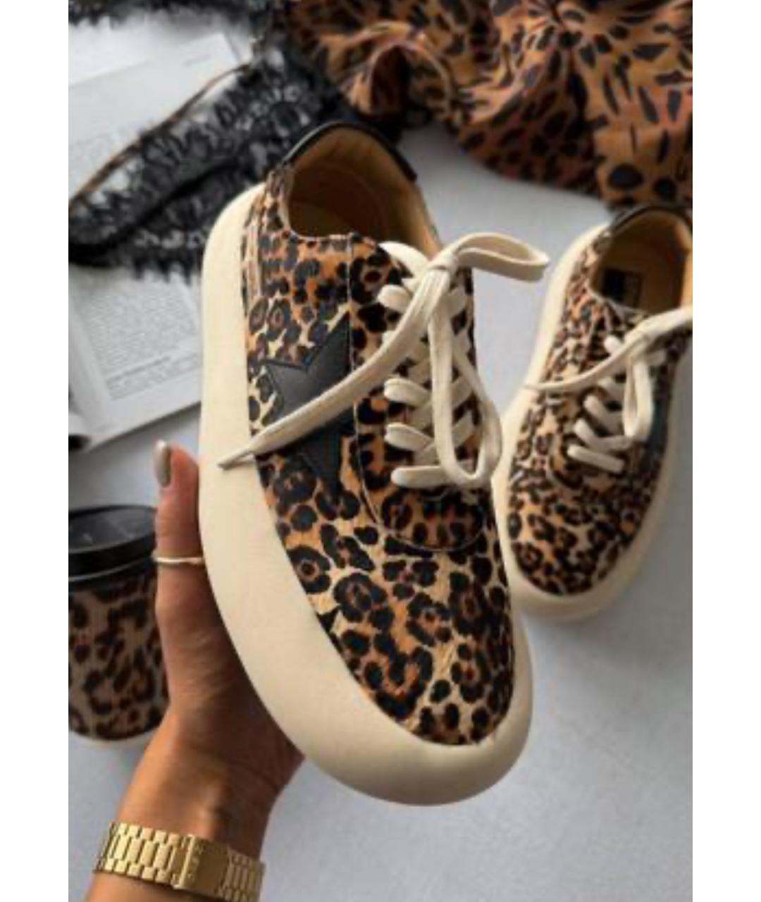 GOLDEN GOOSE DELUXE BRAND Коричневые замшевые кеды, фото 6