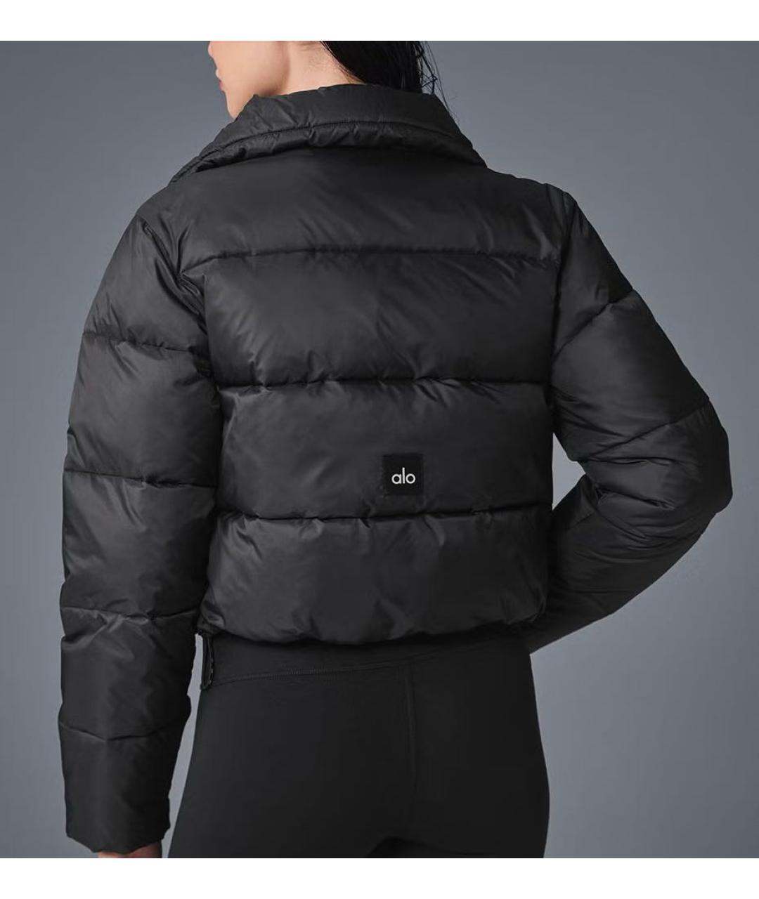ALO YOGA Черная куртка, фото 2