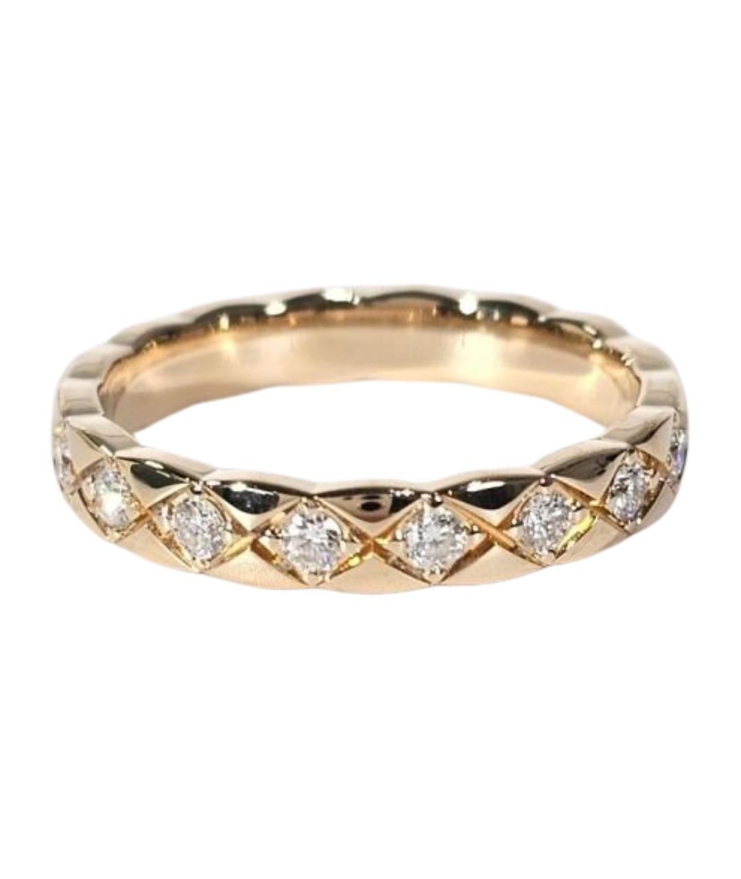 CHANEL Золотое кольцо из желтого золота, фото 1