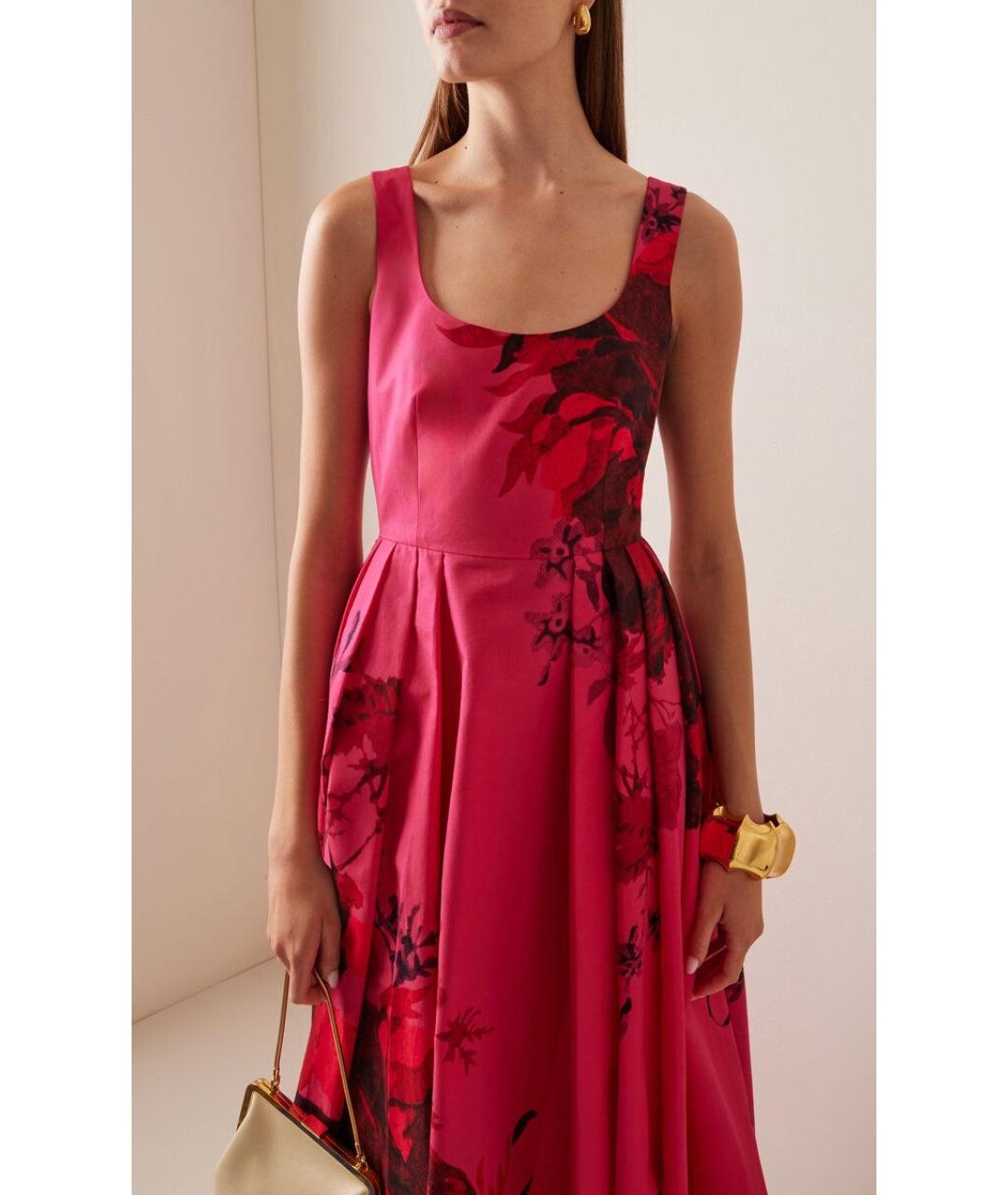 ERDEM Фуксия коктейльное платье, фото 3