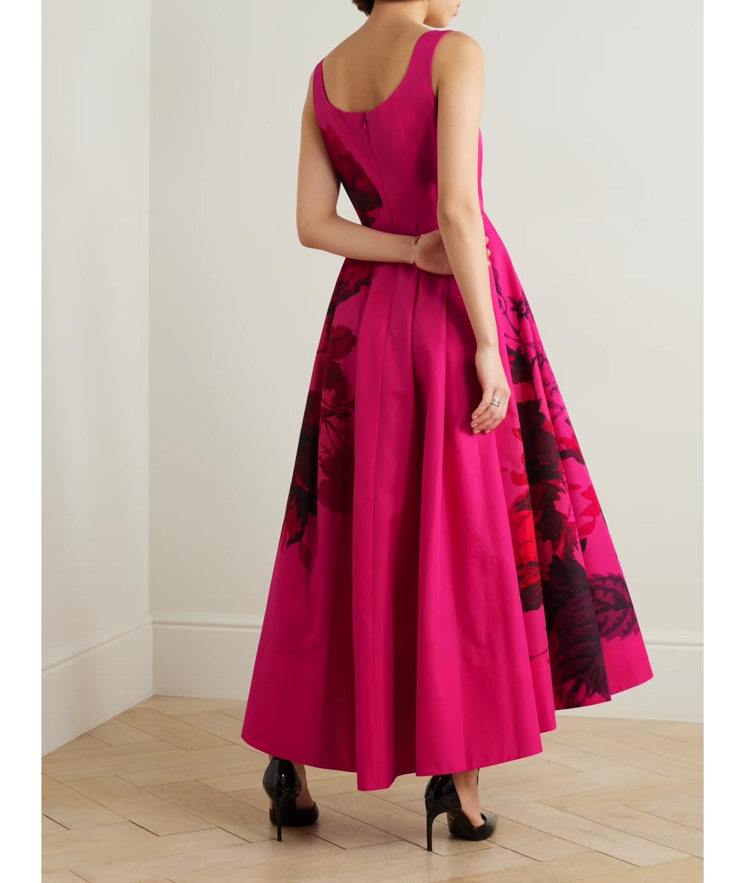 ERDEM Фуксия коктейльное платье, фото 8
