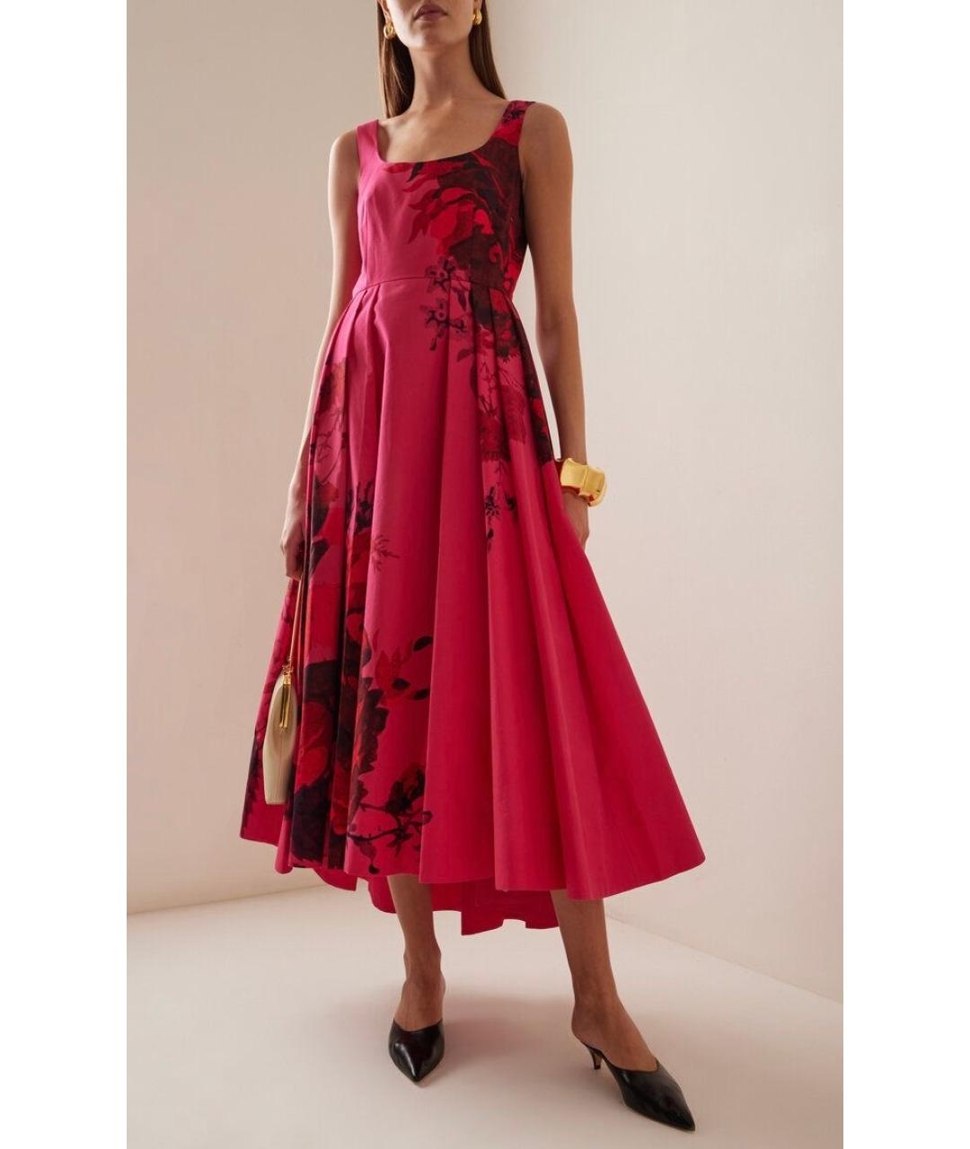 ERDEM Фуксия коктейльное платье, фото 2