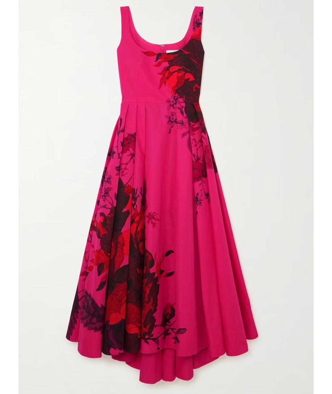 ERDEM Фуксия коктейльное платье, фото 9