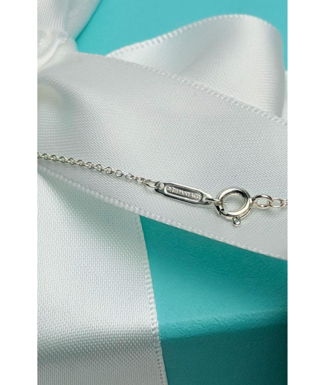 TIFFANY&CO Бирюзовое серебряное колье, фото 5