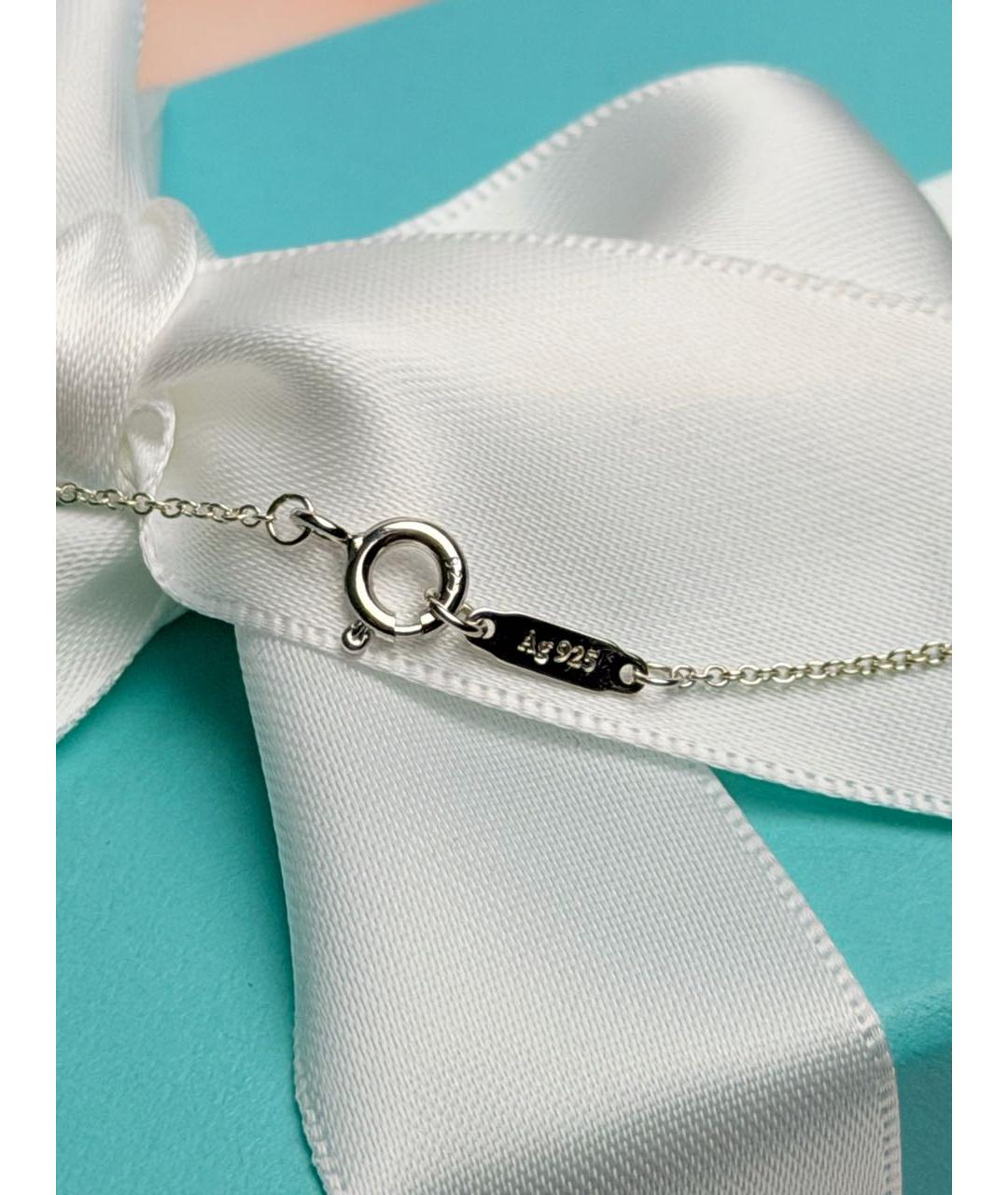 TIFFANY&CO Бирюзовое серебряное колье, фото 6