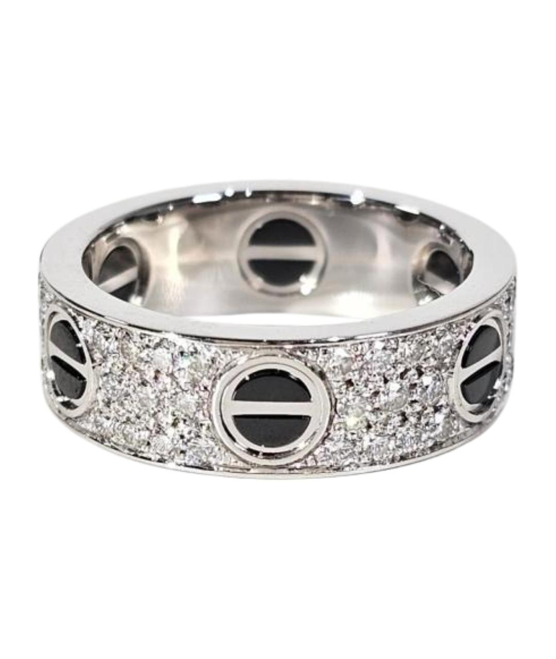 CARTIER Серебряное кольцо из белого золота, фото 1