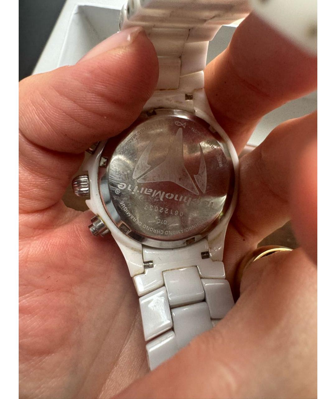 TechnoMarine Белые керамические часы, фото 4