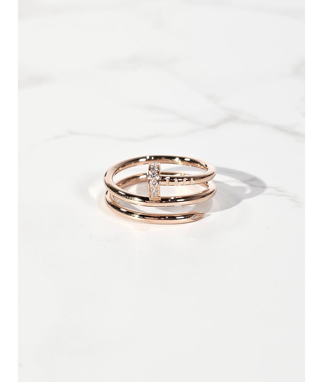 CARTIER Золотое кольцо из розового золота, фото 3