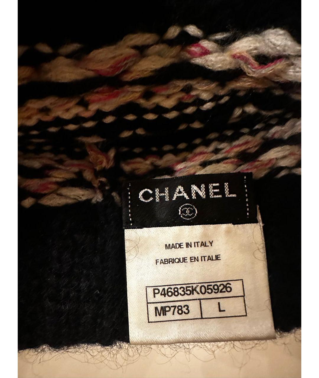 CHANEL Мульти кашемировая шапка, фото 3