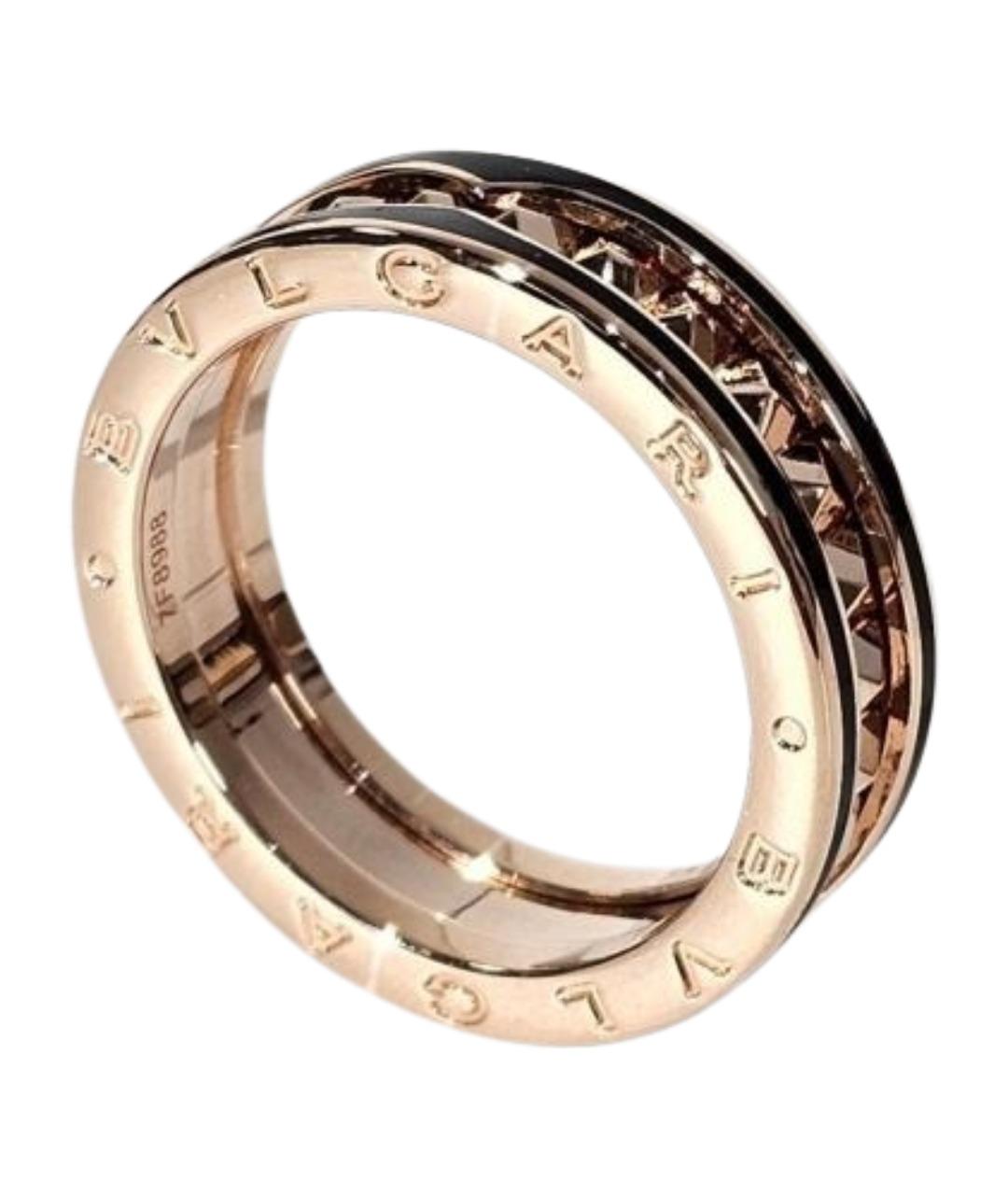 BVLGARI Золотое кольцо из розового золота, фото 1