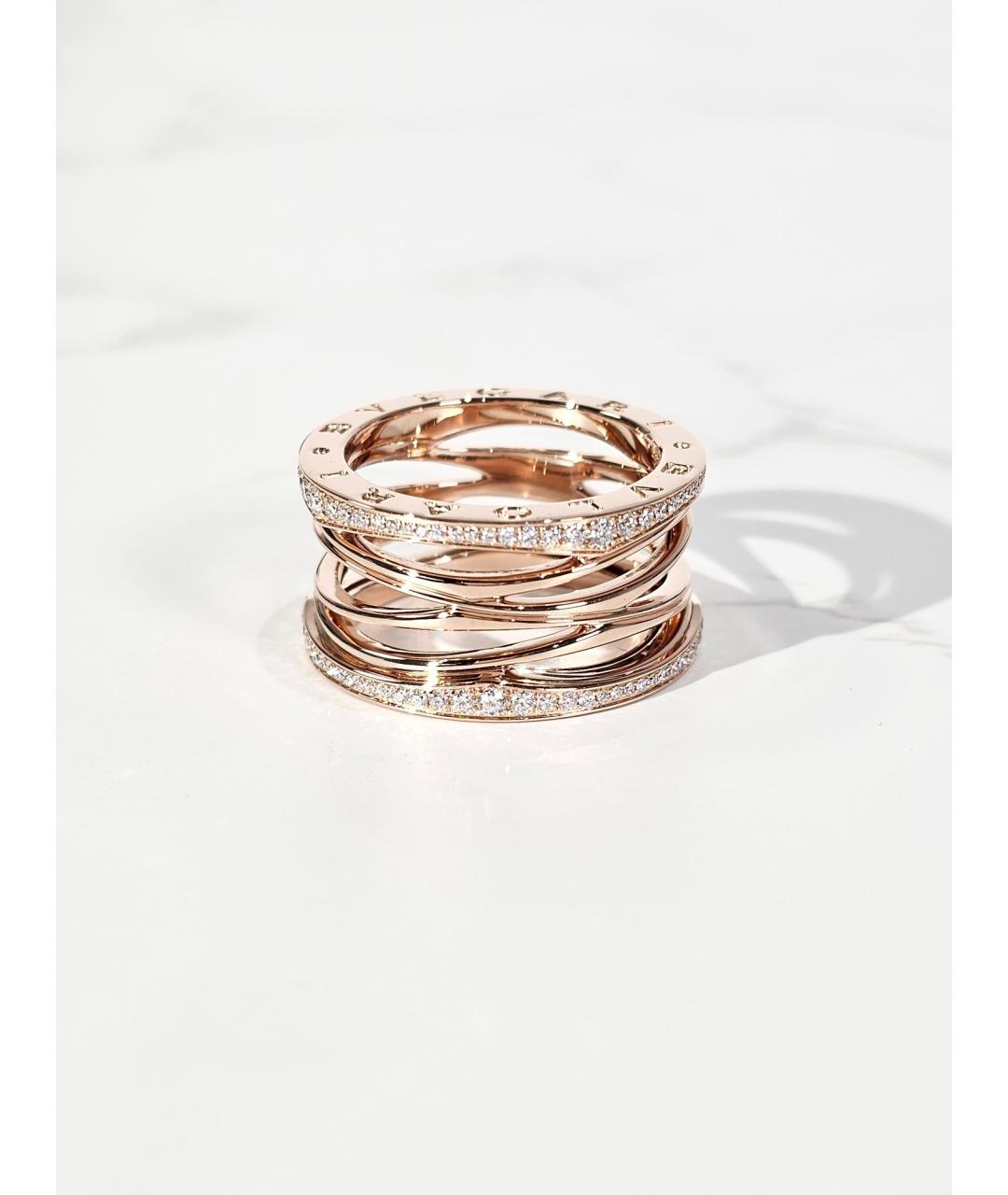 BVLGARI Золотое кольцо из розового золота, фото 3