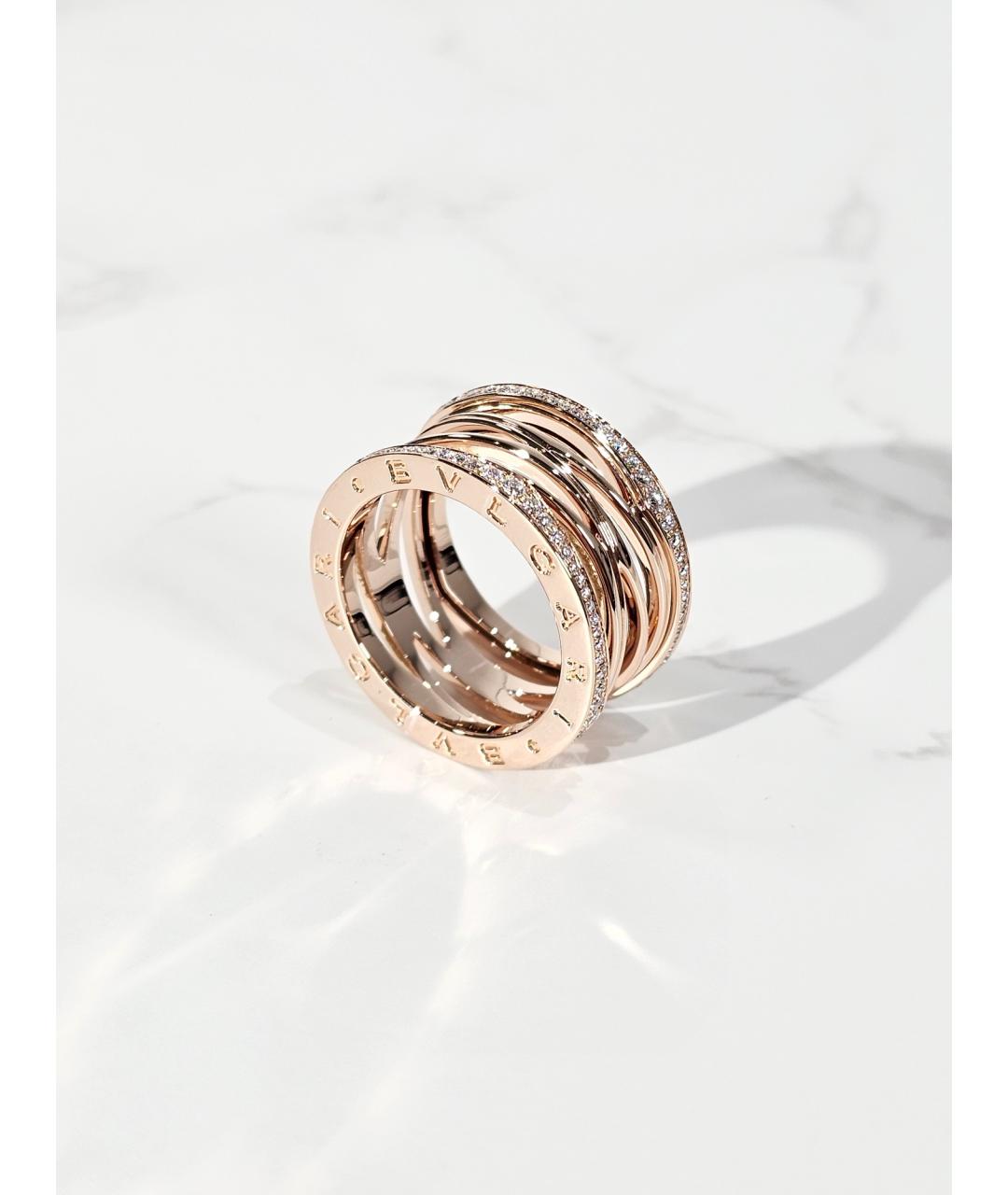 BVLGARI Золотое кольцо из розового золота, фото 2