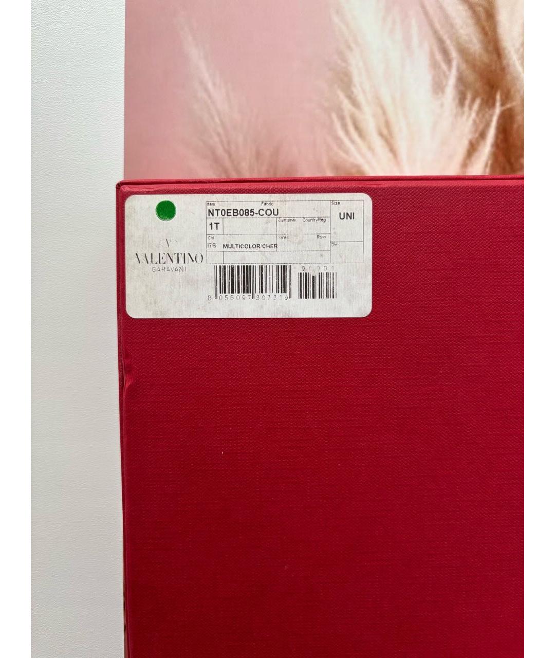 VALENTINO Мульти шелковый платок, фото 4