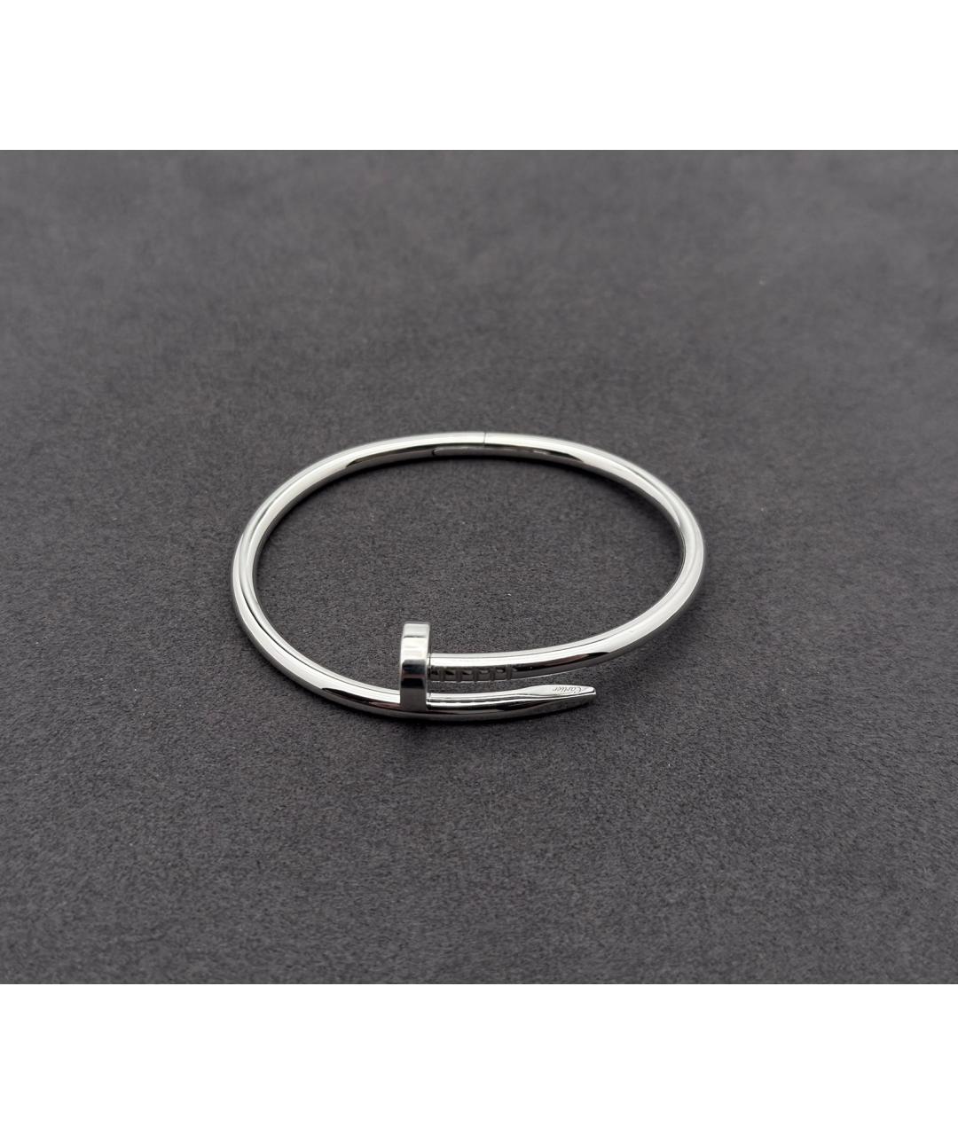 CARTIER Серебрянный браслет из белого золота, фото 9