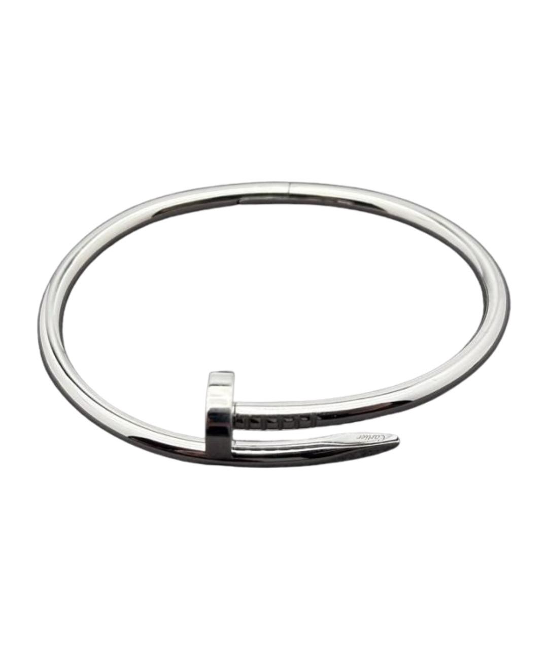 CARTIER Серебрянный браслет из белого золота, фото 1