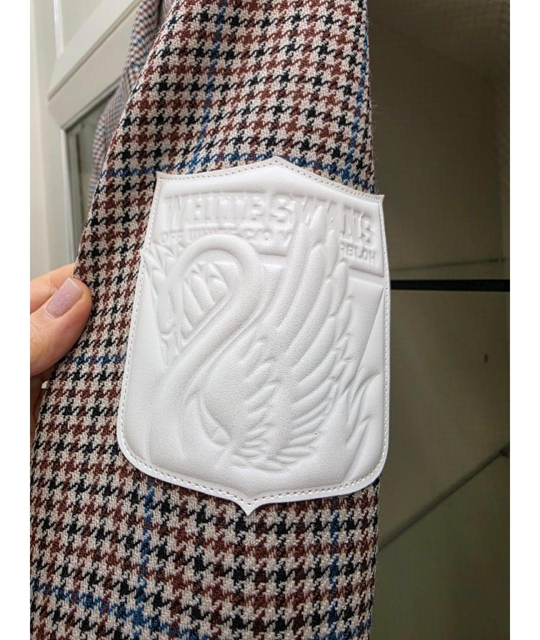 OFF-WHITE Мульти шерстяной костюм с брюками, фото 3