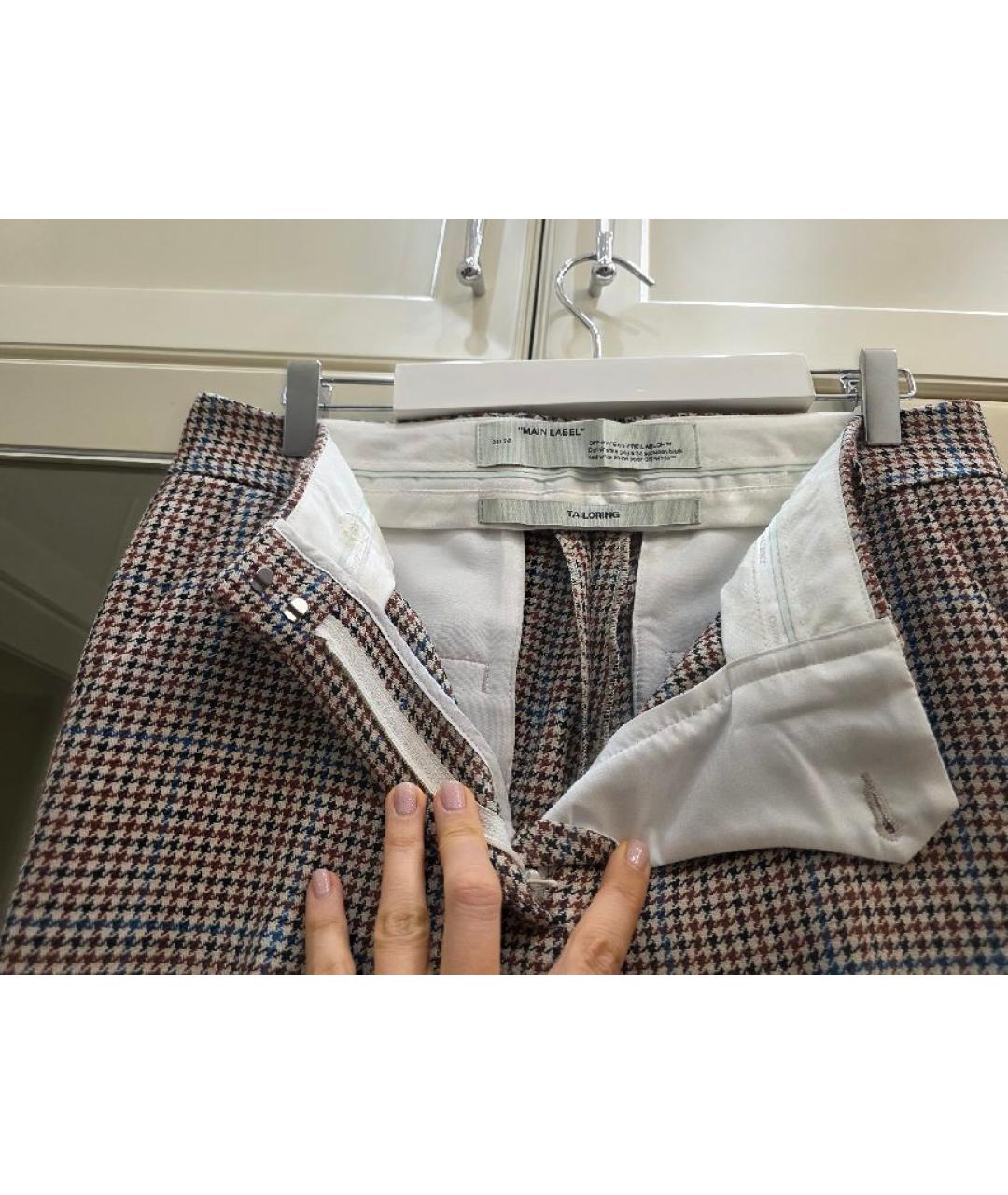 OFF-WHITE Мульти шерстяной костюм с брюками, фото 6