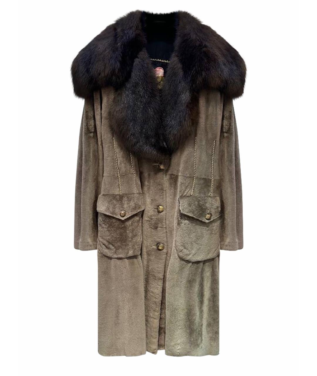 RINDI Коричневая шуба, фото 1