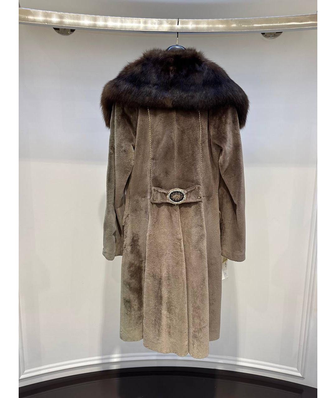 RINDI Коричневая шуба, фото 2