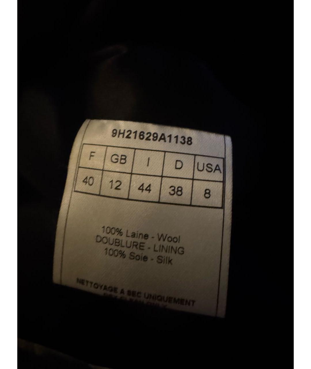 CHRISTIAN DIOR Серое шерстяное коктейльное платье, фото 5