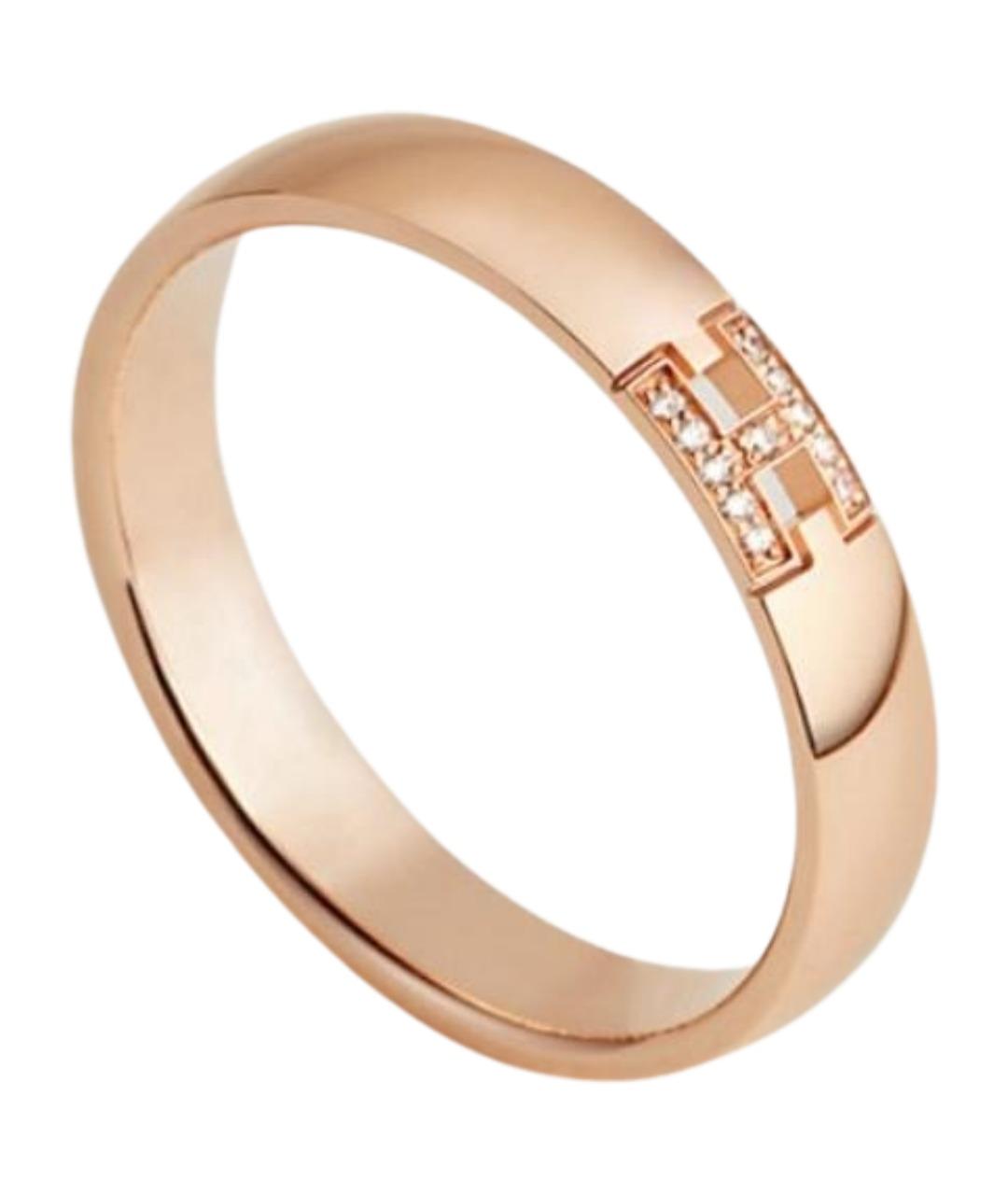 HERMES Золотое кольцо из розового золота, фото 1