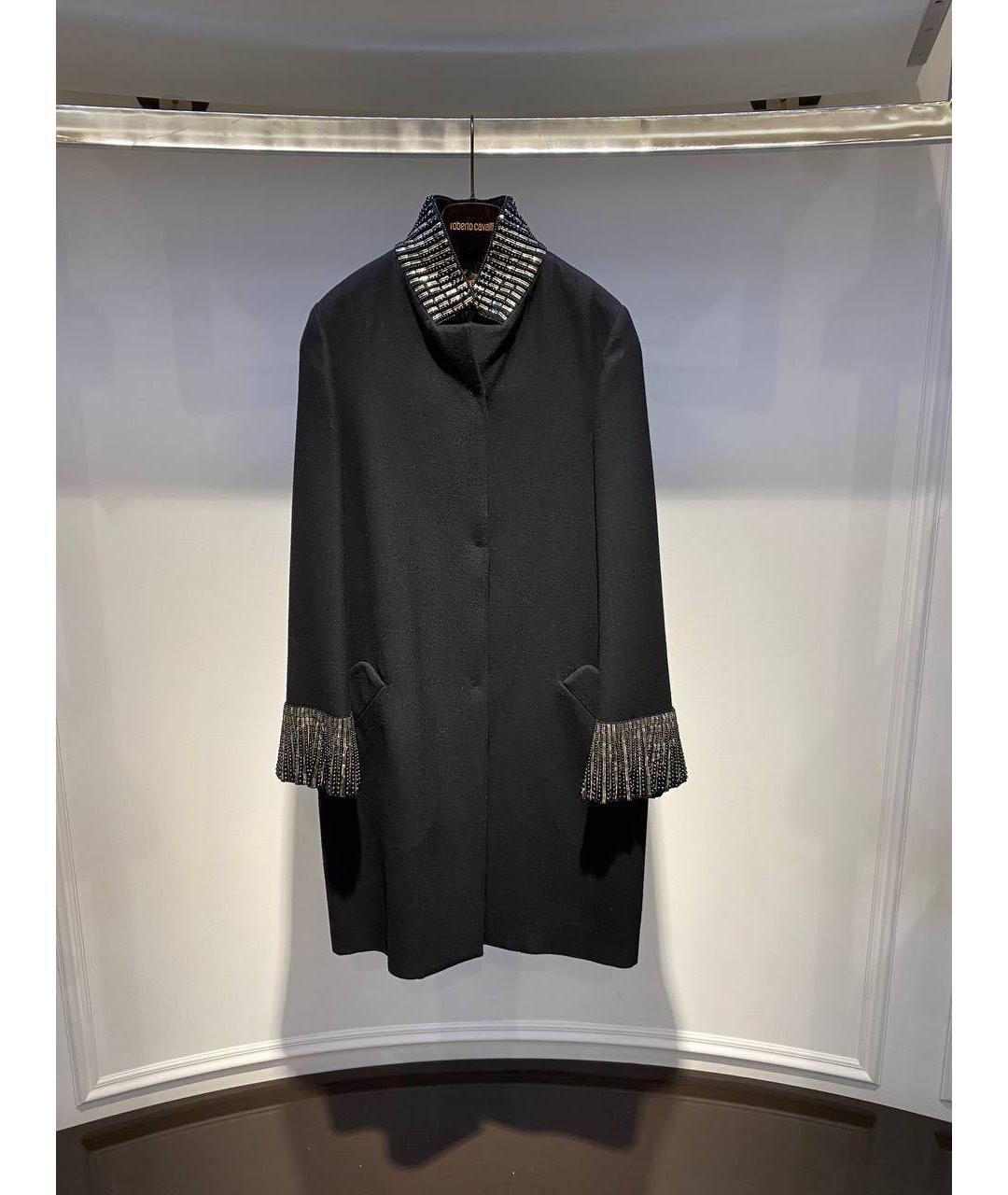 ROBERTO CAVALLI Серое пальто, фото 3