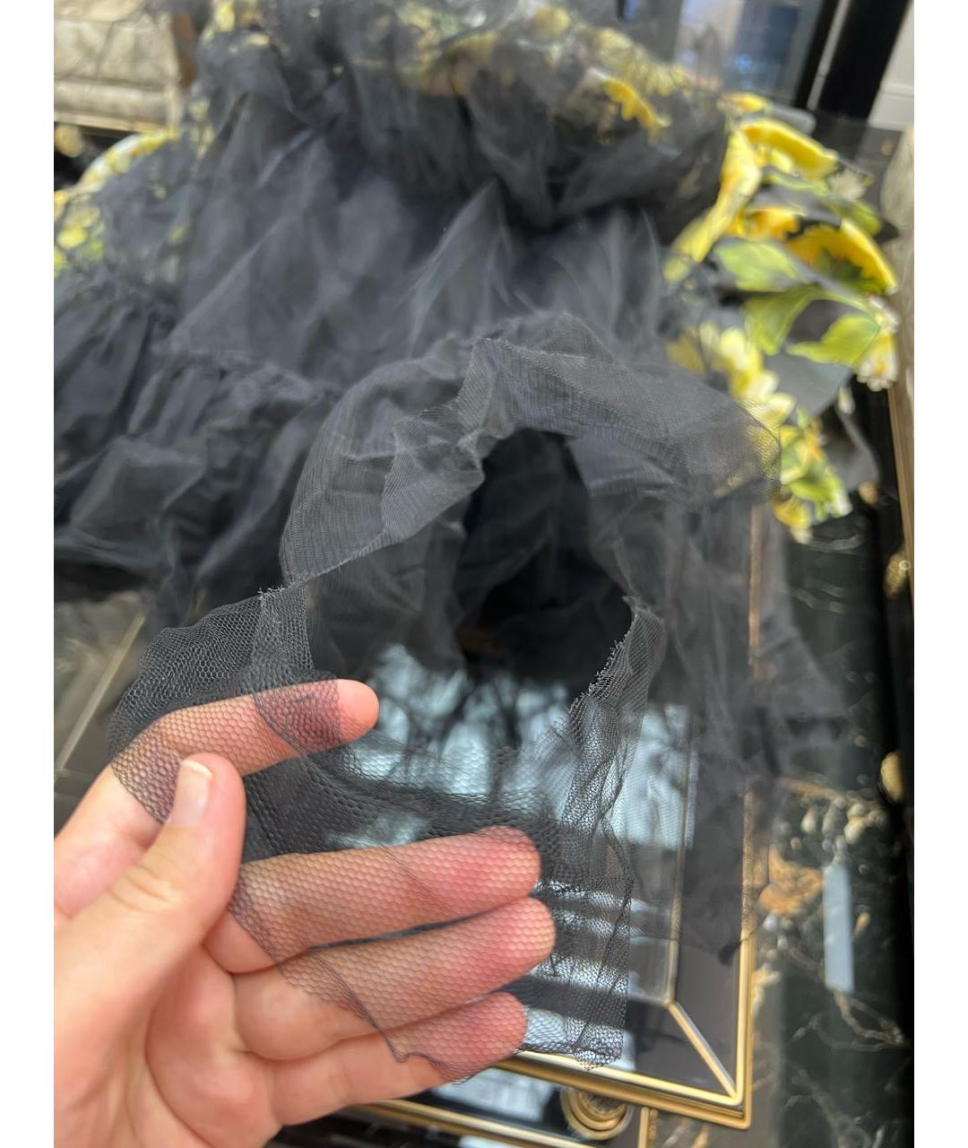 DOLCE&GABBANA Мульти коктейльное платье, фото 7