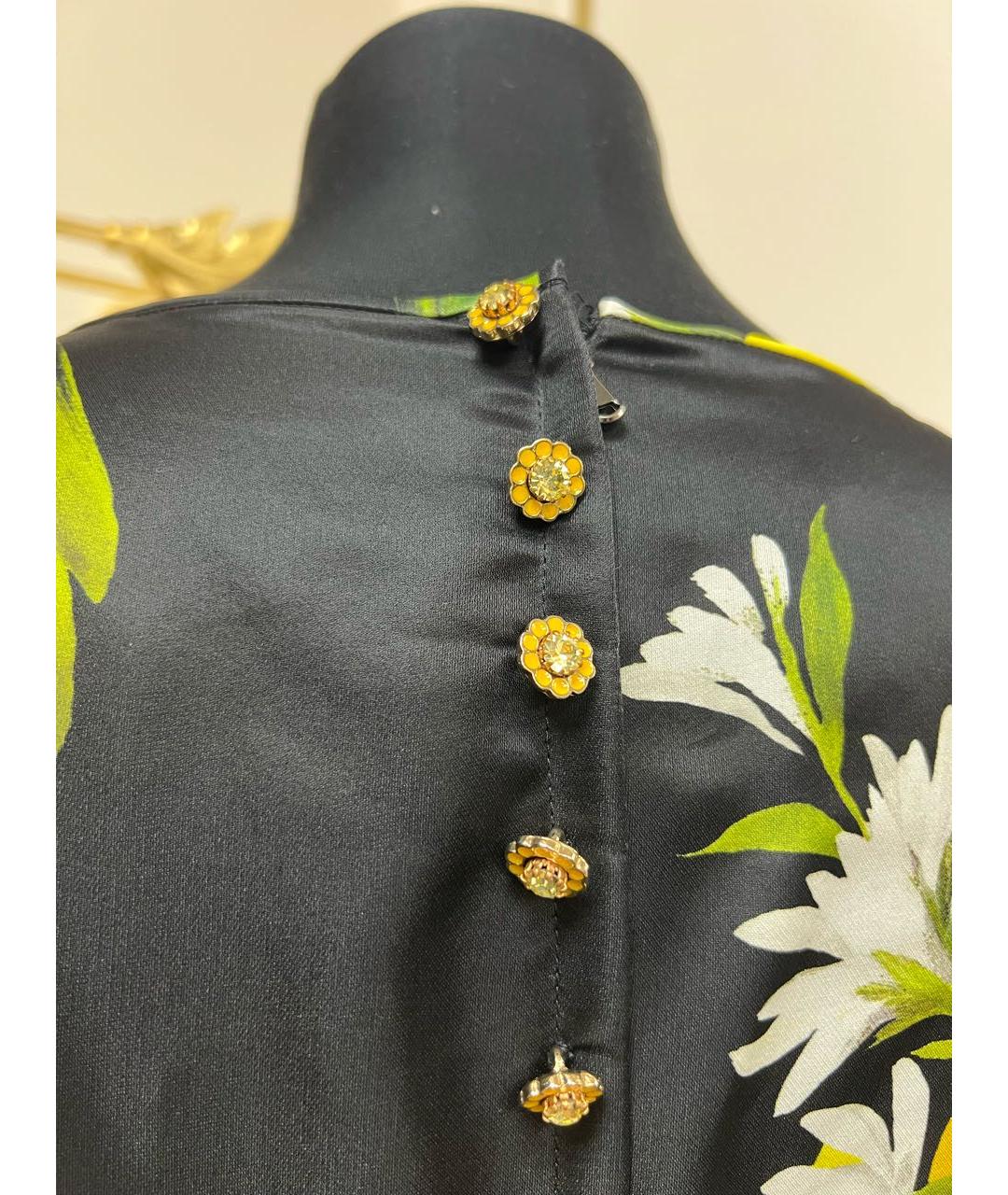 DOLCE&GABBANA Мульти коктейльное платье, фото 6