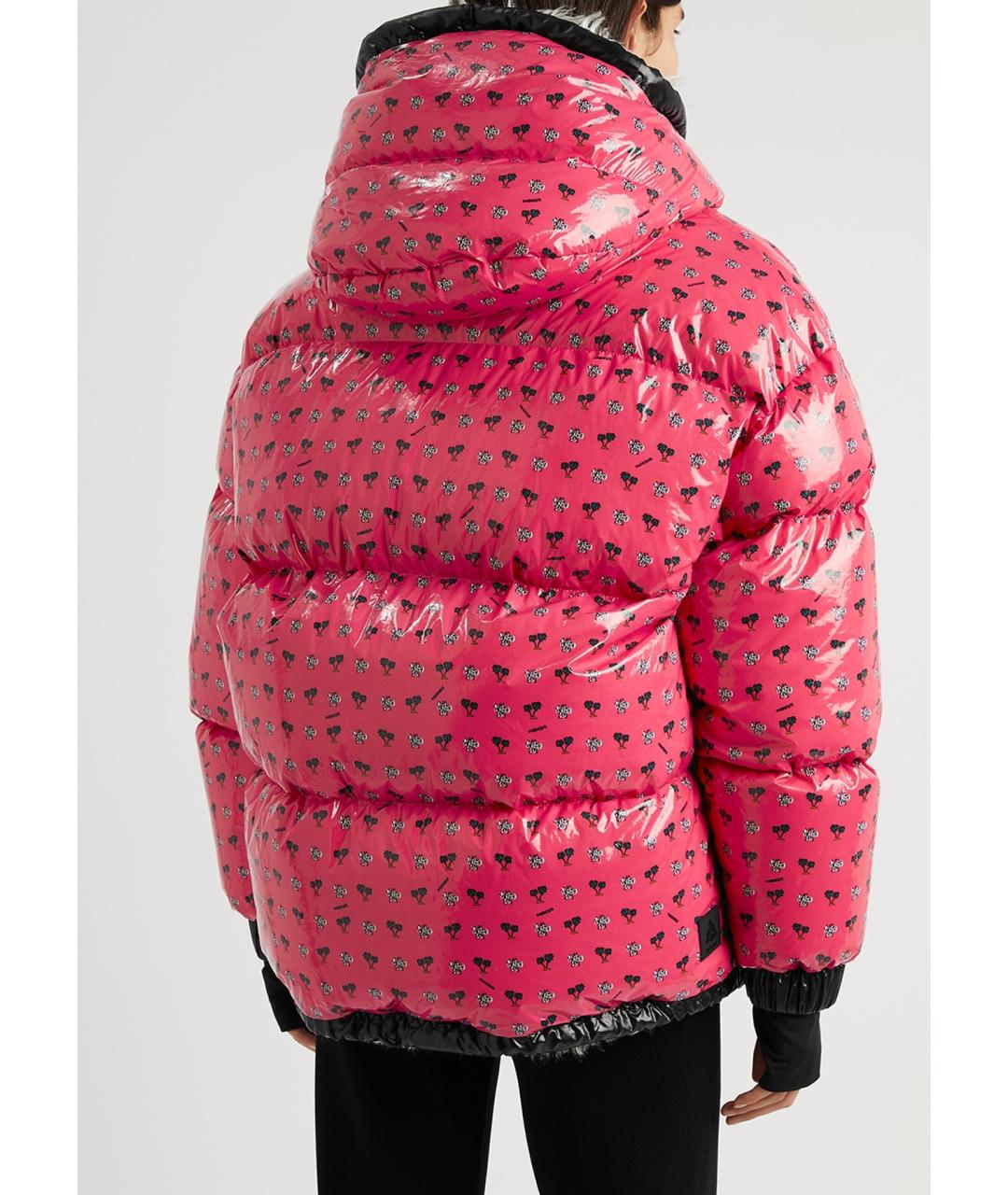 MONCLER GRENOBLE Розовый пуховик, фото 3