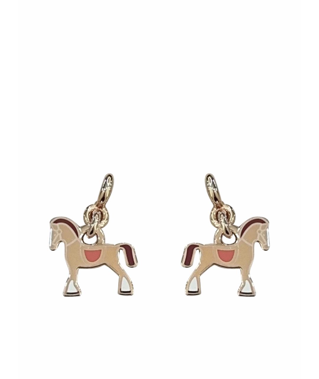 HERMES Мульти серьги из розового золота, фото 1