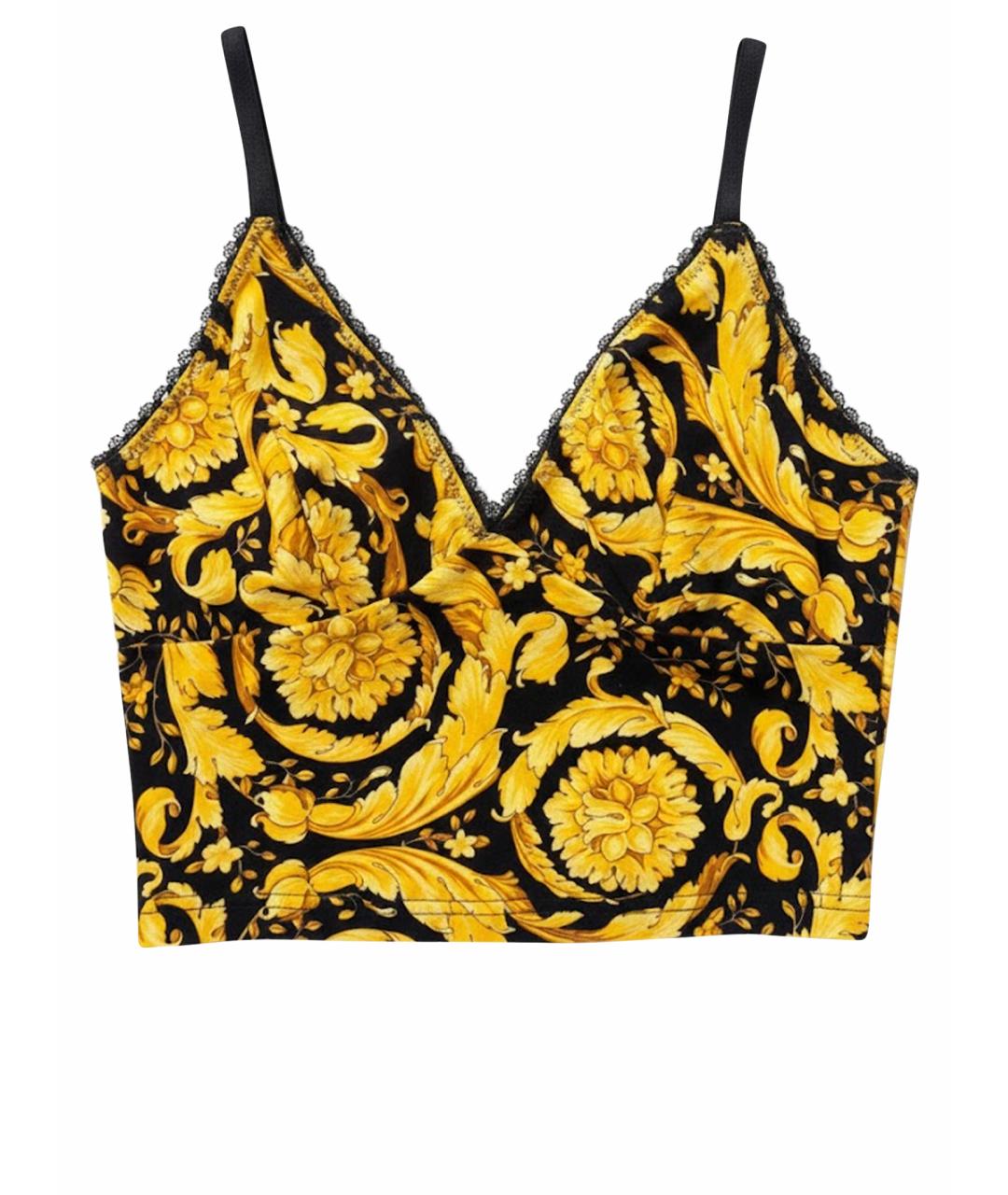 VERSACE Мульти хлопковая майка, фото 1