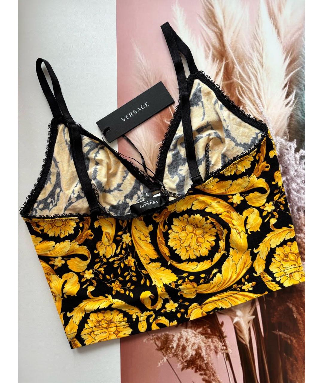 VERSACE Мульти хлопковая майка, фото 2