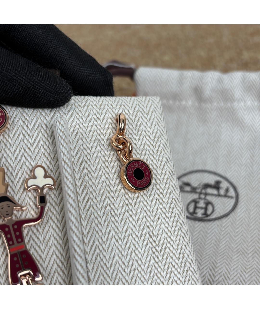 HERMES Мульти серьги из розового золота, фото 5