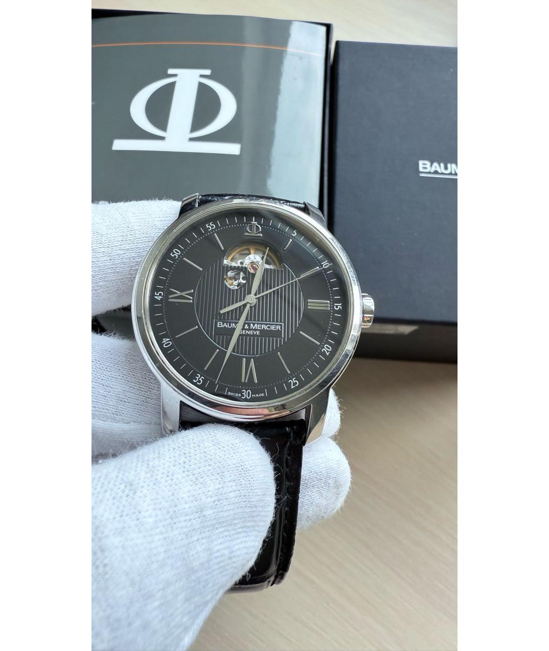 BAUME&MERCIER Серебряные стальные часы, фото 8