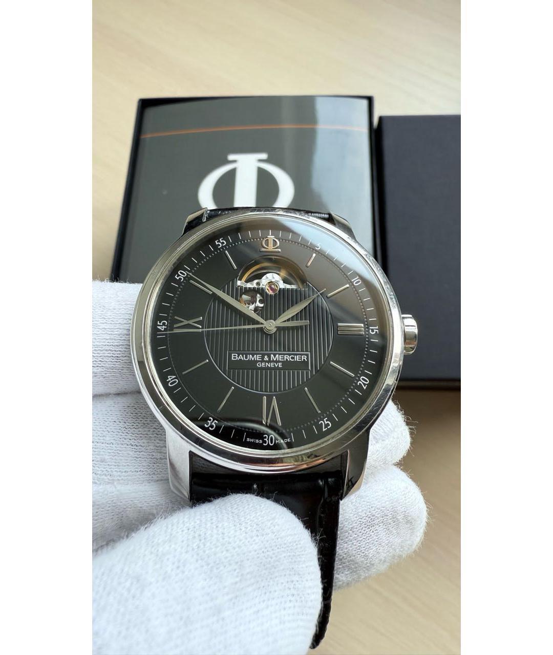 BAUME&MERCIER Серебряные стальные часы, фото 9