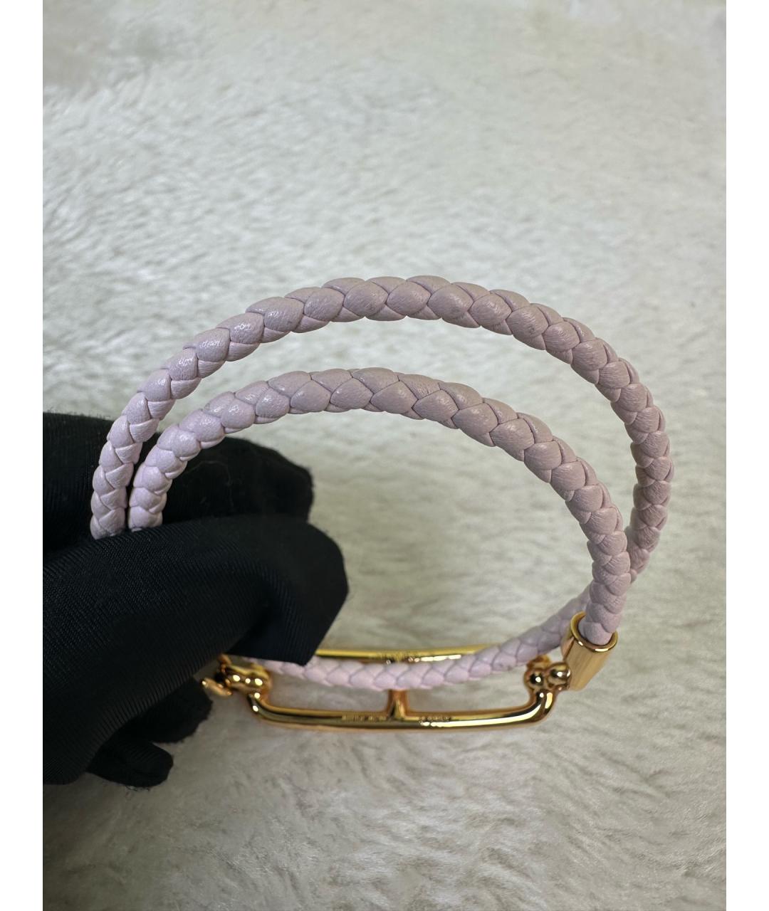 HERMES Розовый браслет из розового золота, фото 5