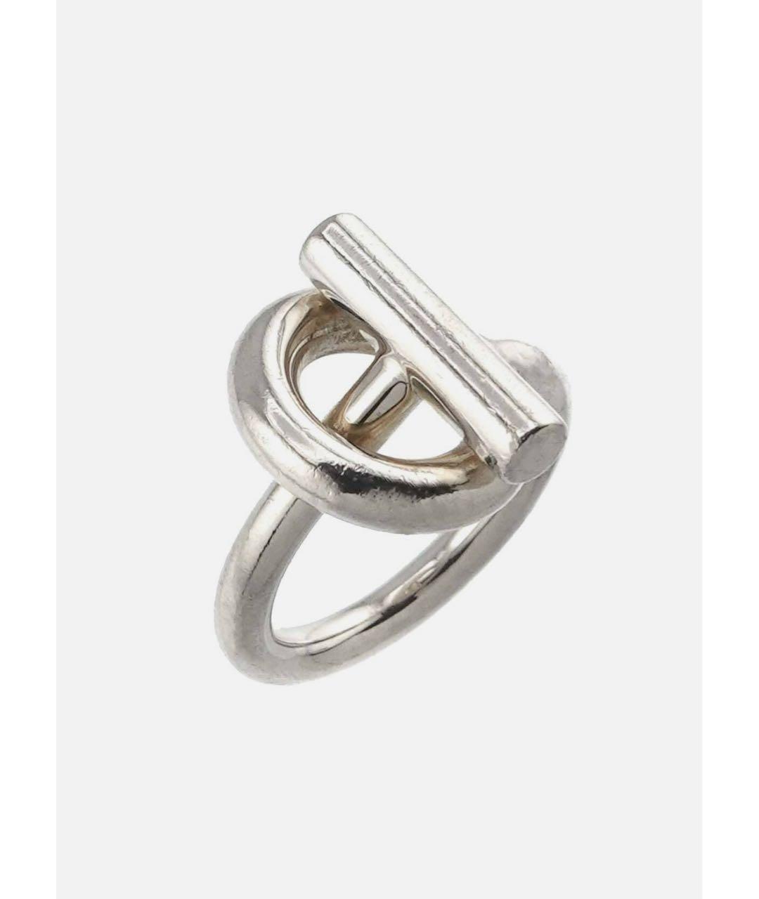 HERMES Серебряное серебряное кольцо, фото 4