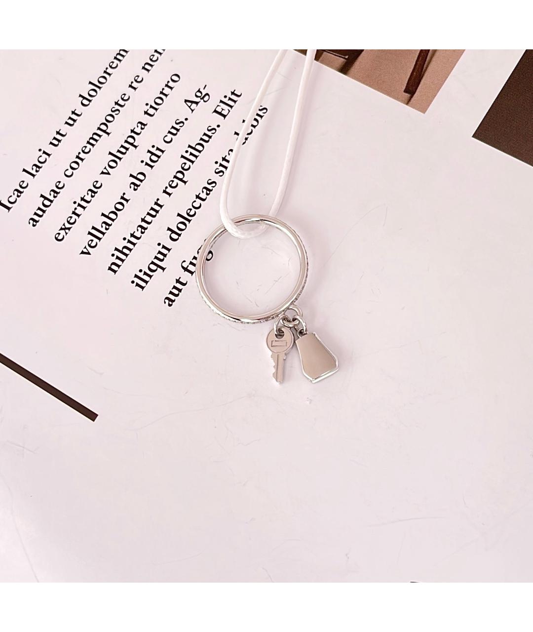 HERMES Серебряное кольцо из белого золота, фото 5