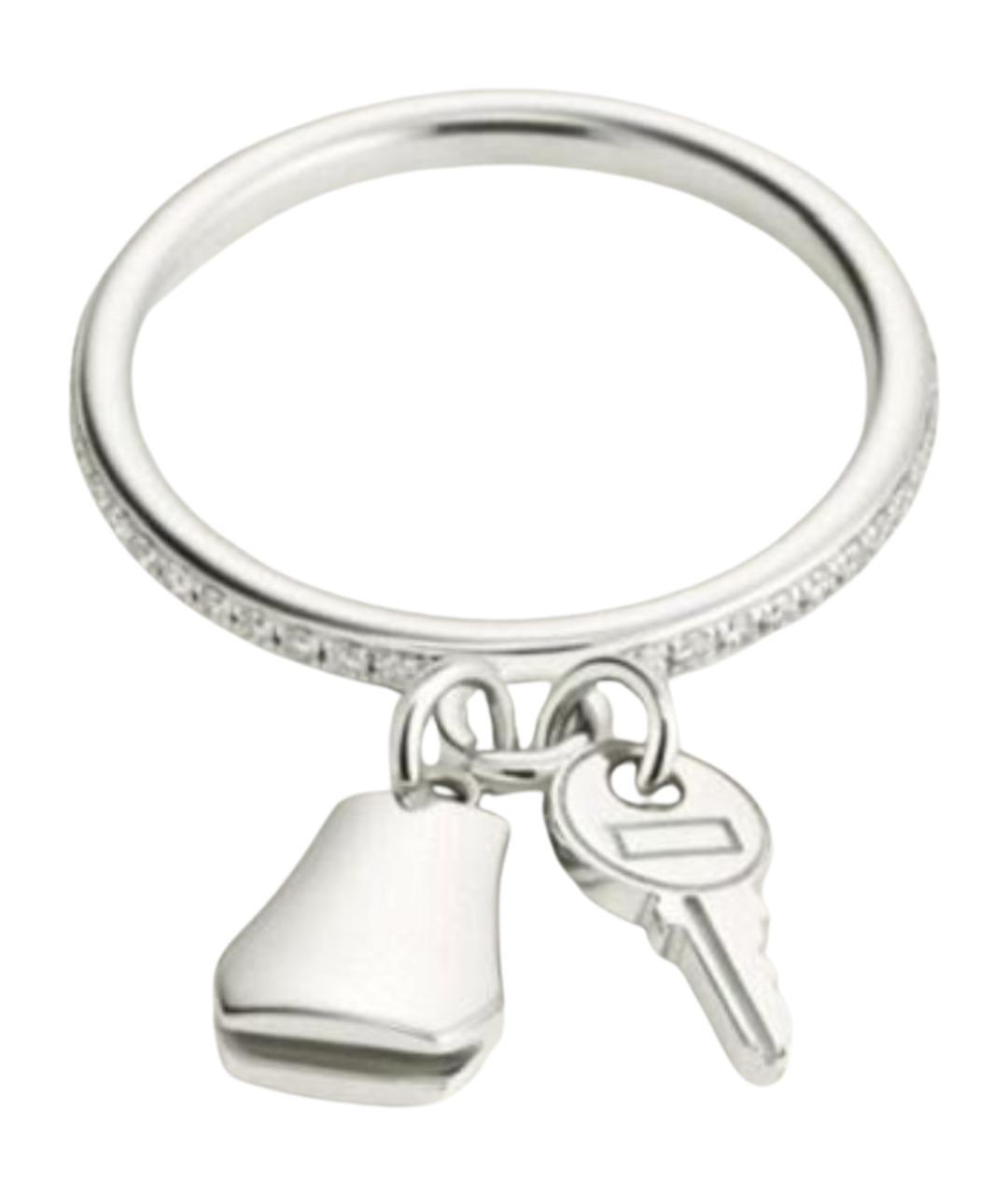 HERMES Серебряное кольцо из белого золота, фото 1