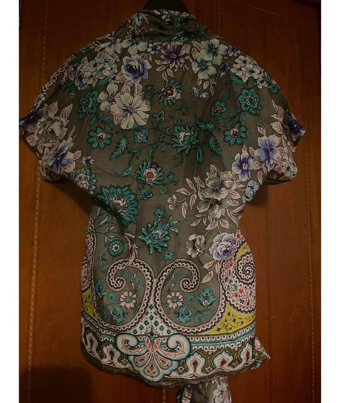 ETRO Мульти шелковая блузы, фото 2