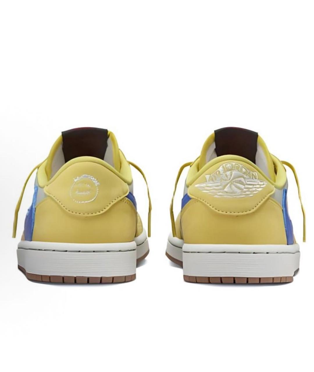 JORDAN Мульти кожаные низкие кроссовки / кеды, фото 3